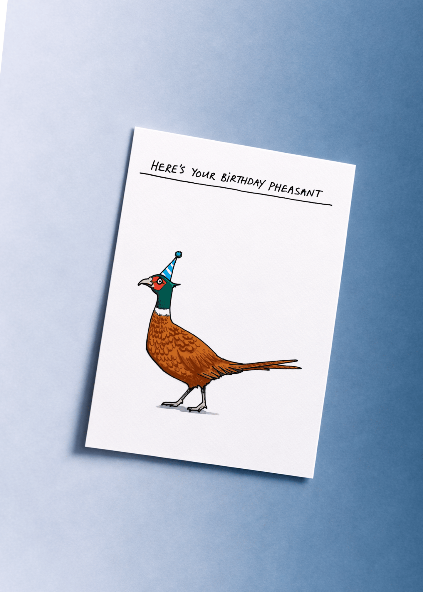 Here's Your Birthday Pheasant mockup 1