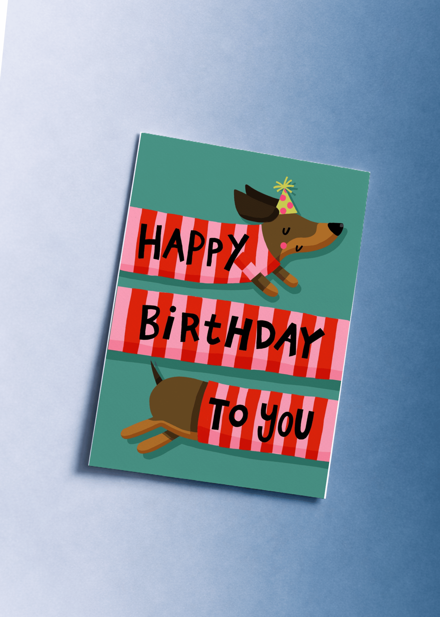 Happy Birthday to You - Dog mockup 1