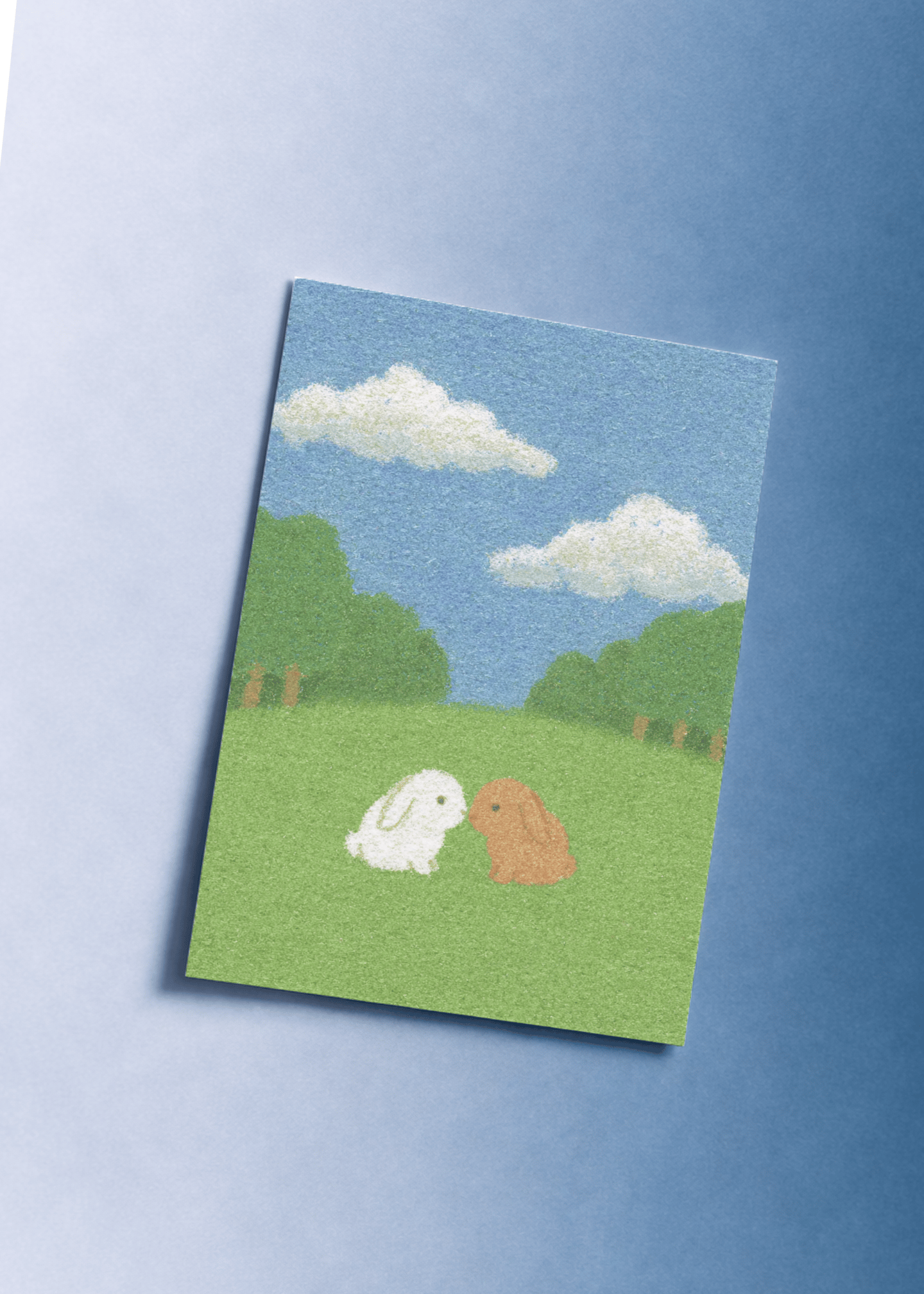 kissing bunnies mockup 1