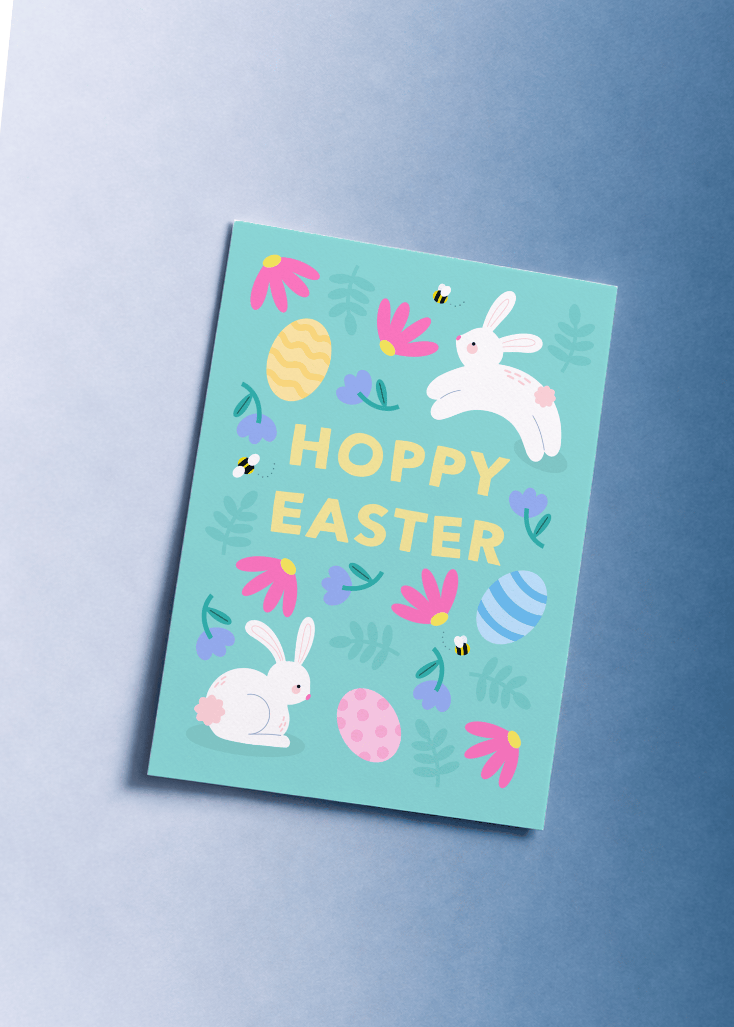 hoppy easter bunnies mockup 1