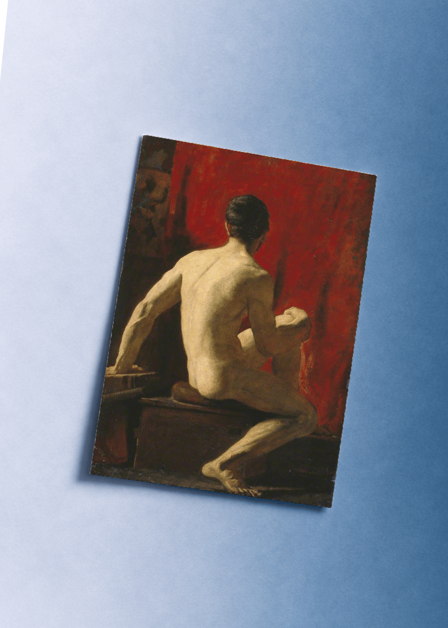 artful pose painting mockup 1