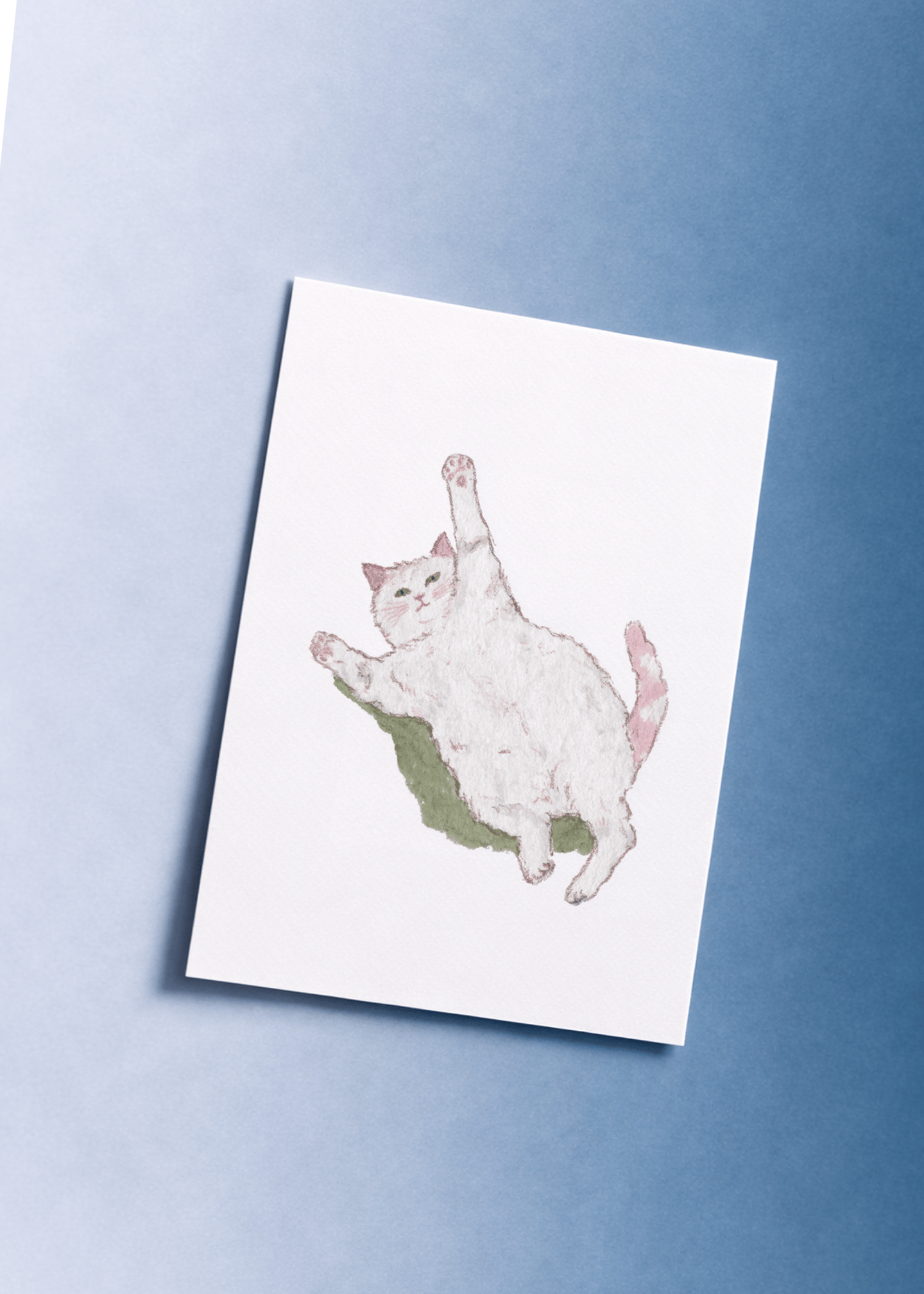 cat posing mockup 1