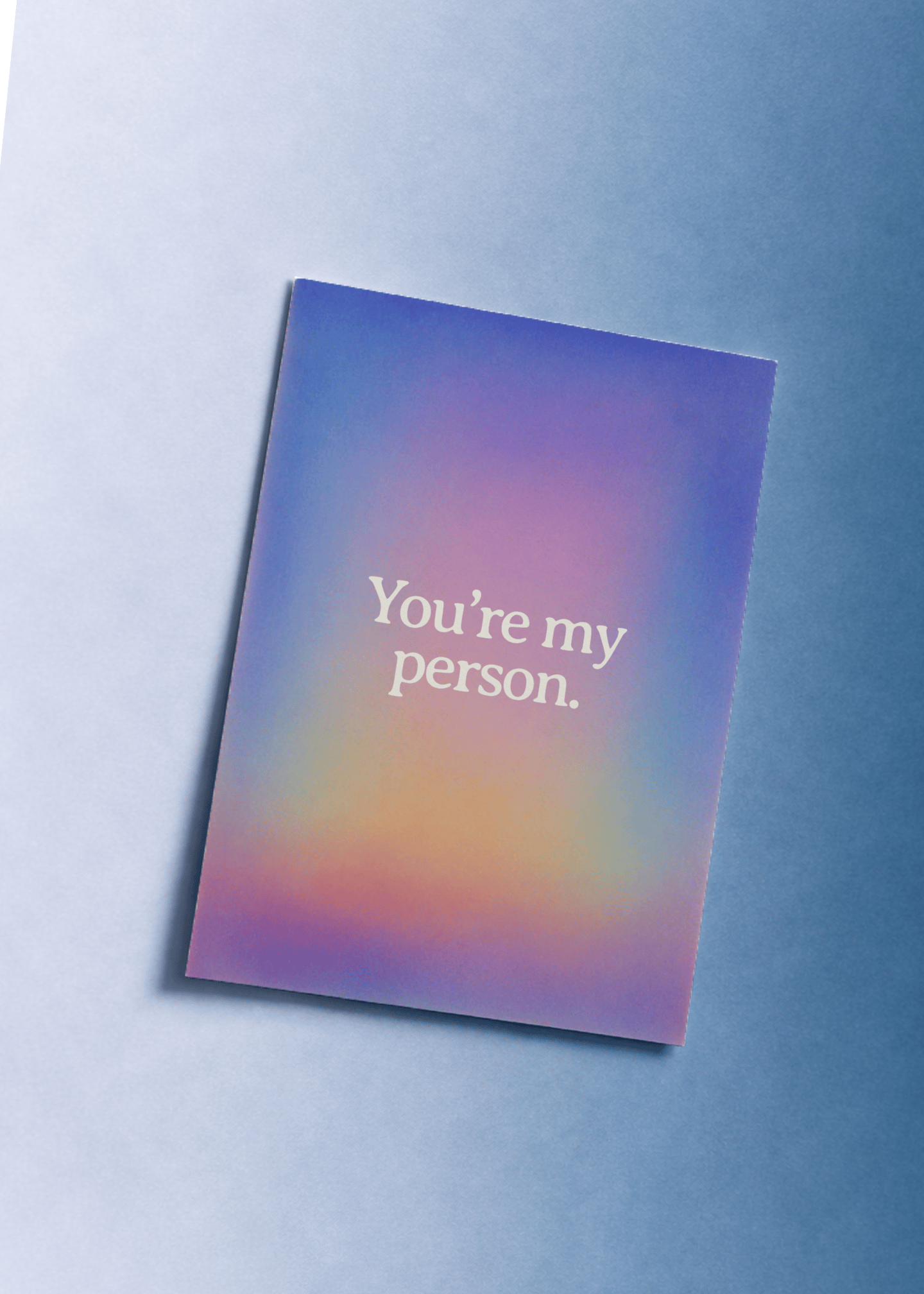 You're My Person Card mockup 1