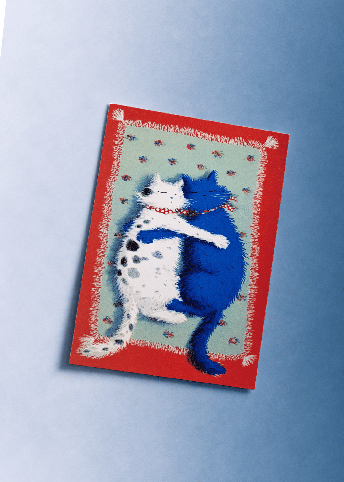 Cozy Cat Cuddles Card mockup 1