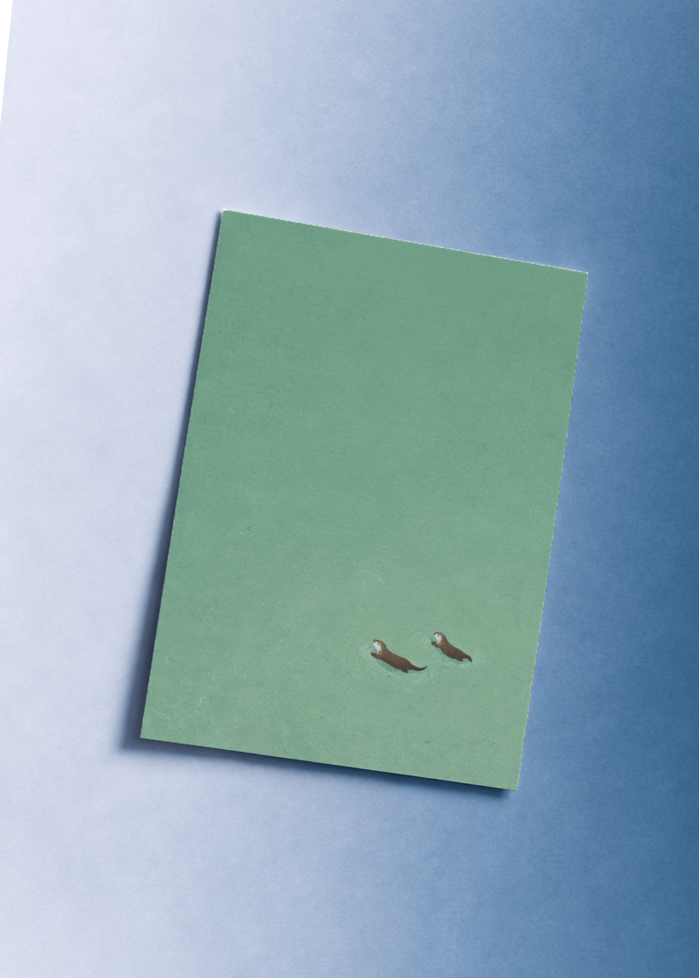 Otterly Adorable Friendship Card mockup 1