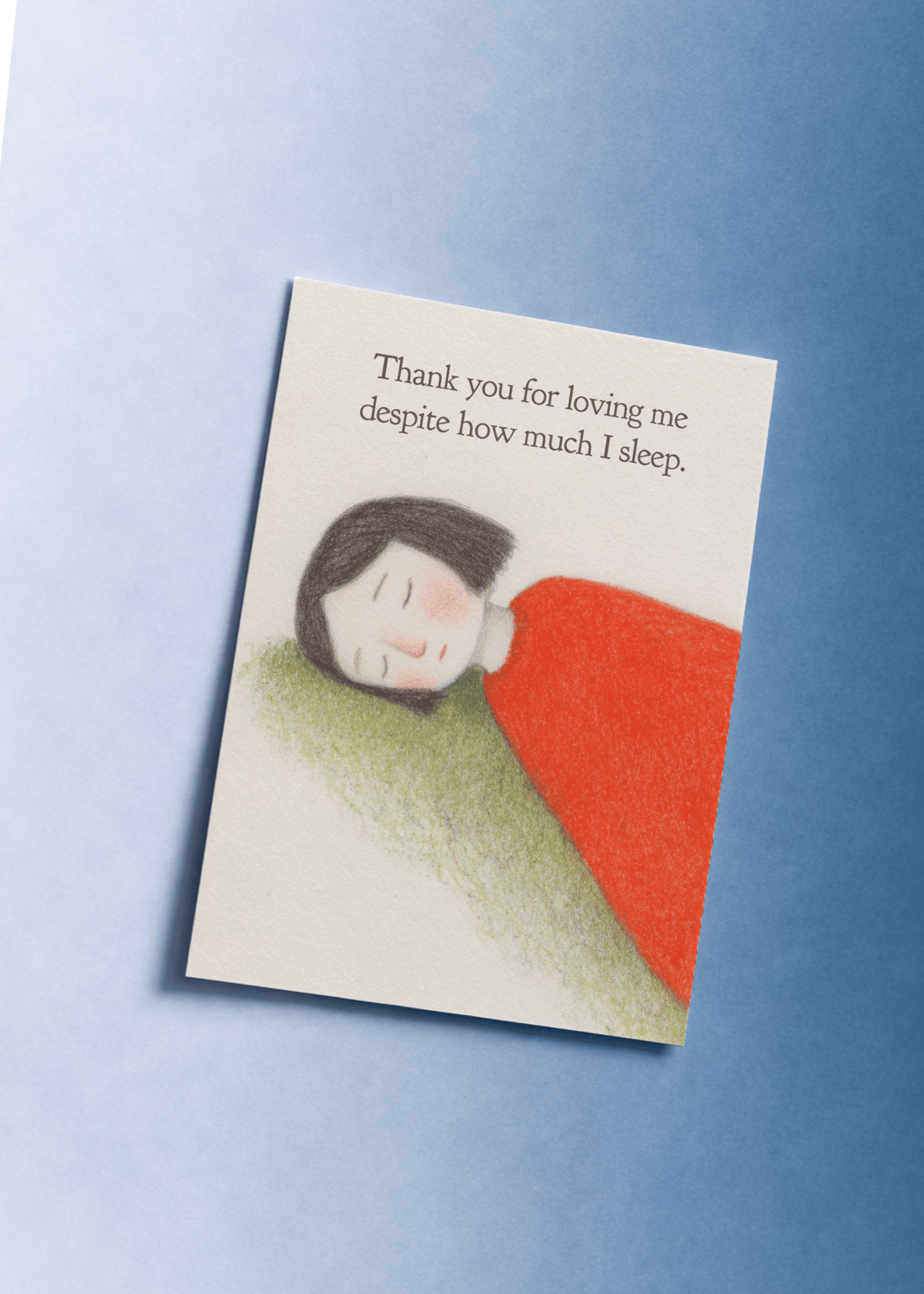Sweet Dreamer's Appreciation Card mockup 1