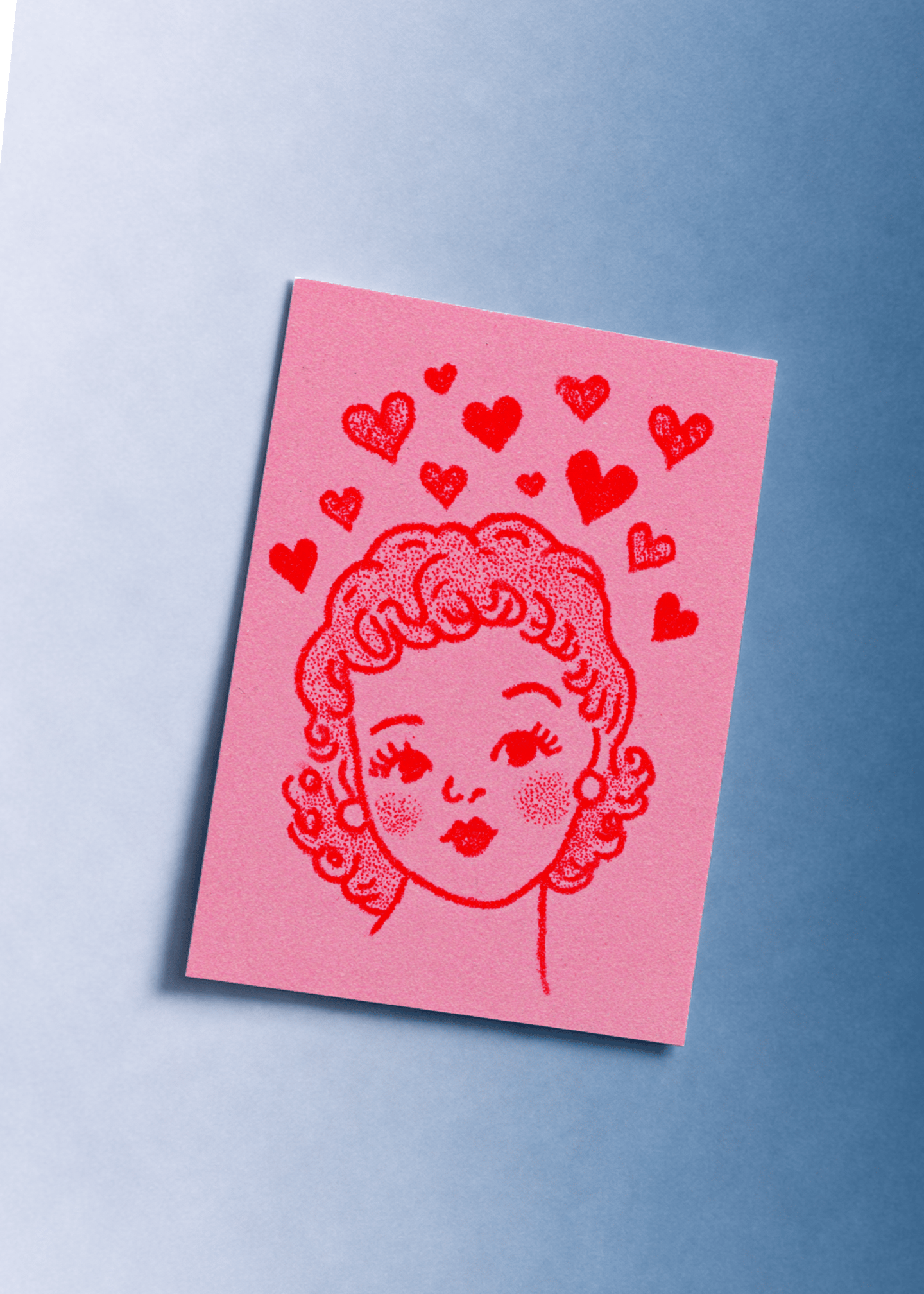 Retro Sweetheart Card mockup 1