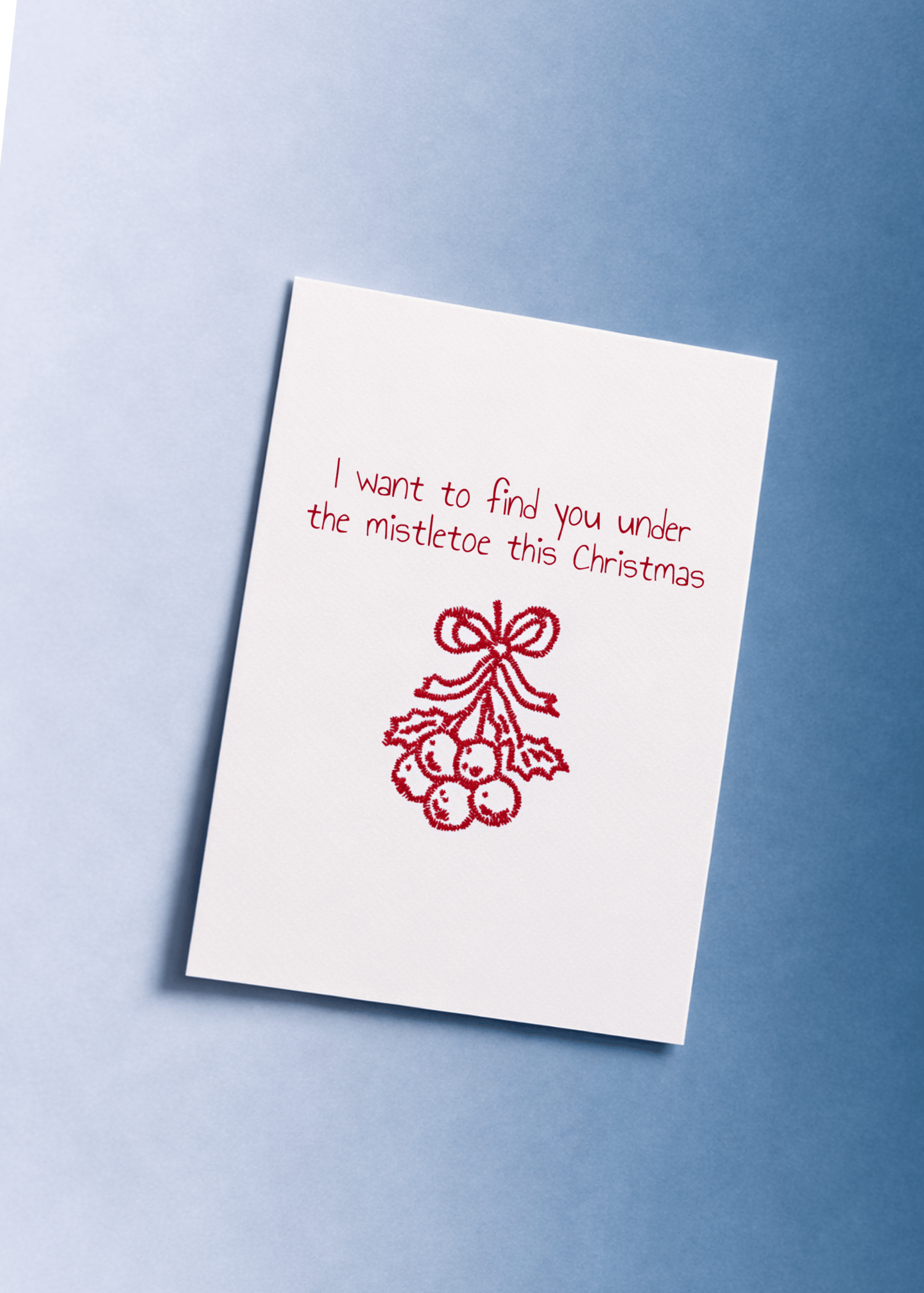 Mistletoe Christmas Wishes mockup 1