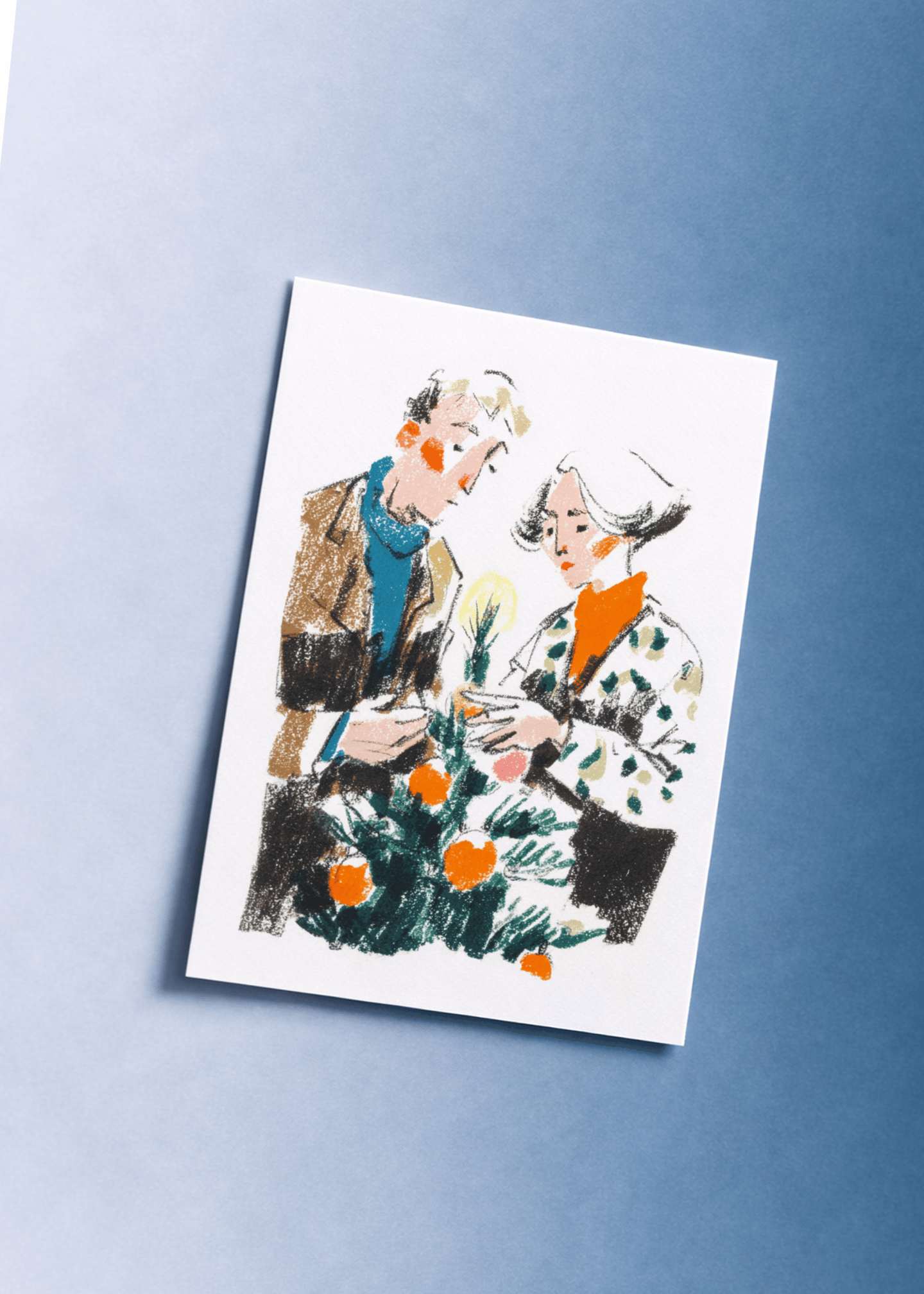 Cozy Holiday Moments Card mockup 1