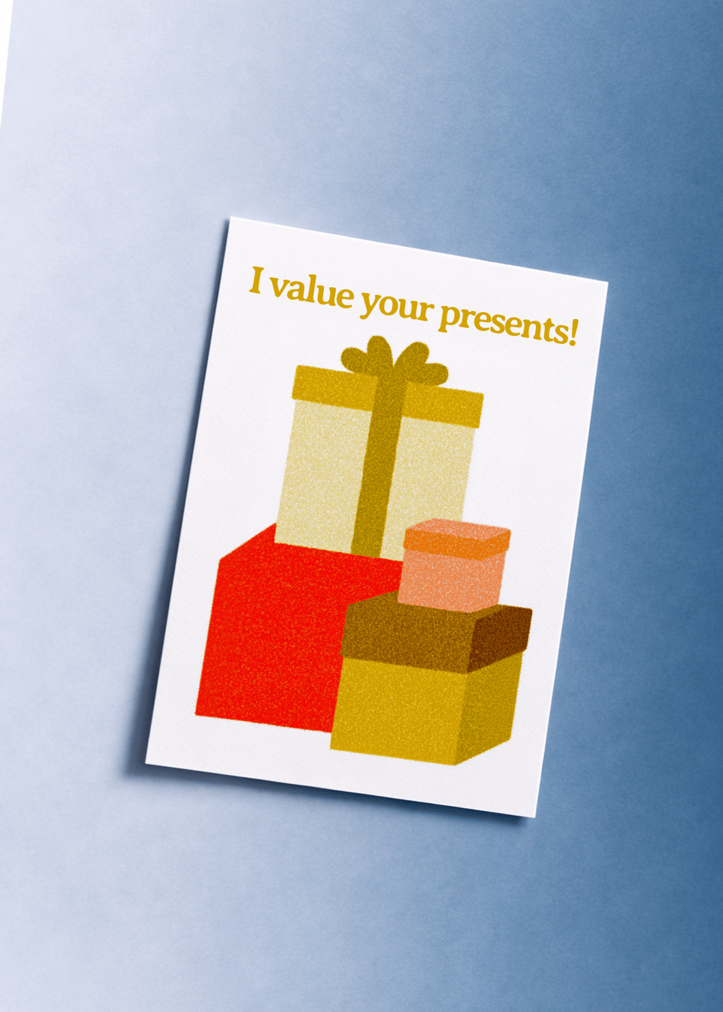 Grateful for Your Gifts Card mockup 1