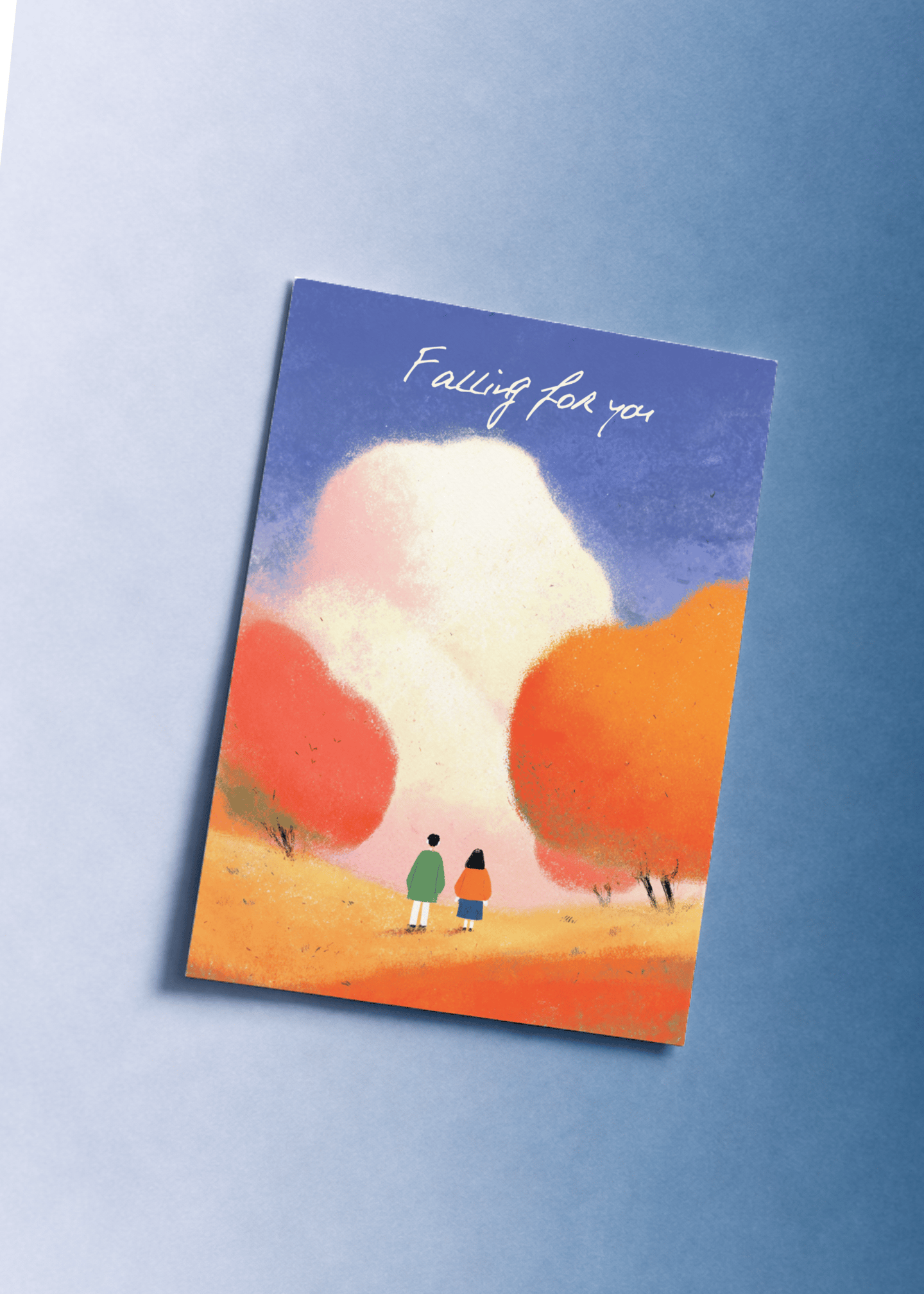 Autumn Love Adventure Card mockup 1