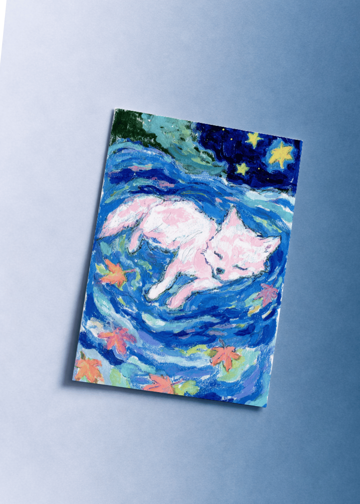 Dreamy Night fox mockup 1