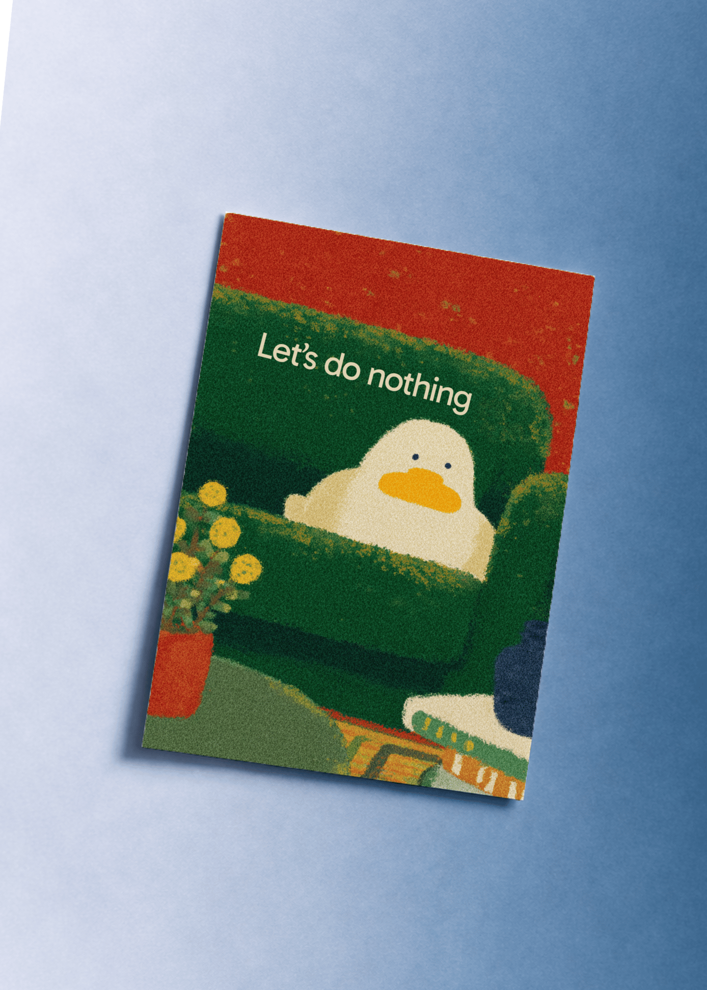 Lazy Day Vibes Card mockup 1
