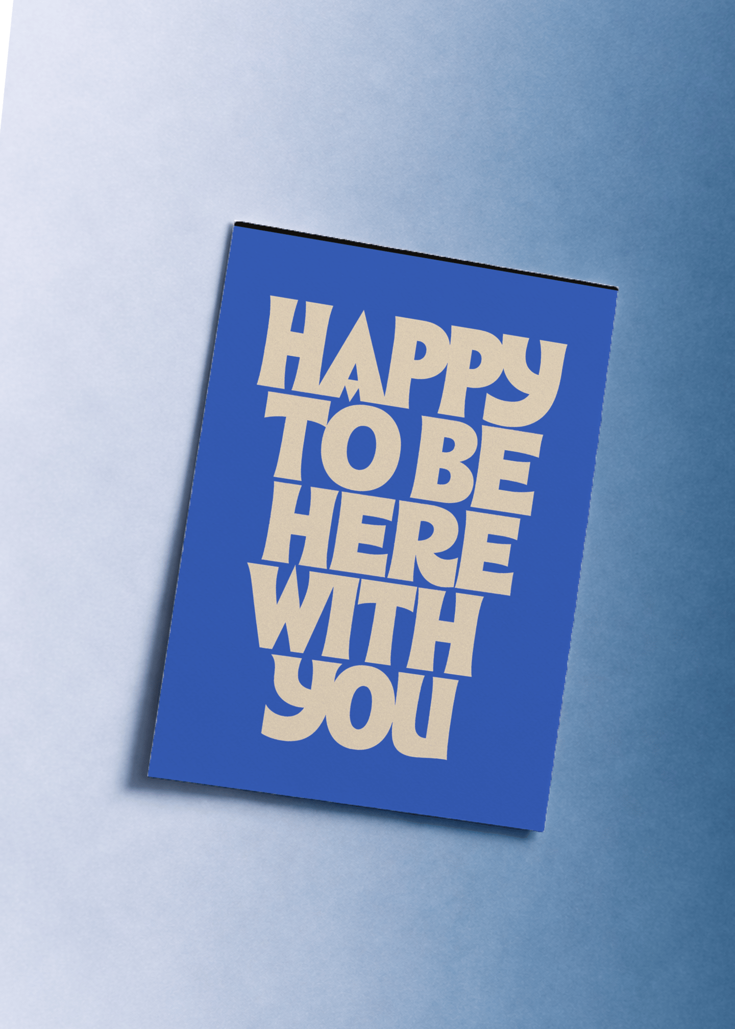 Happy Together Card mockup 1