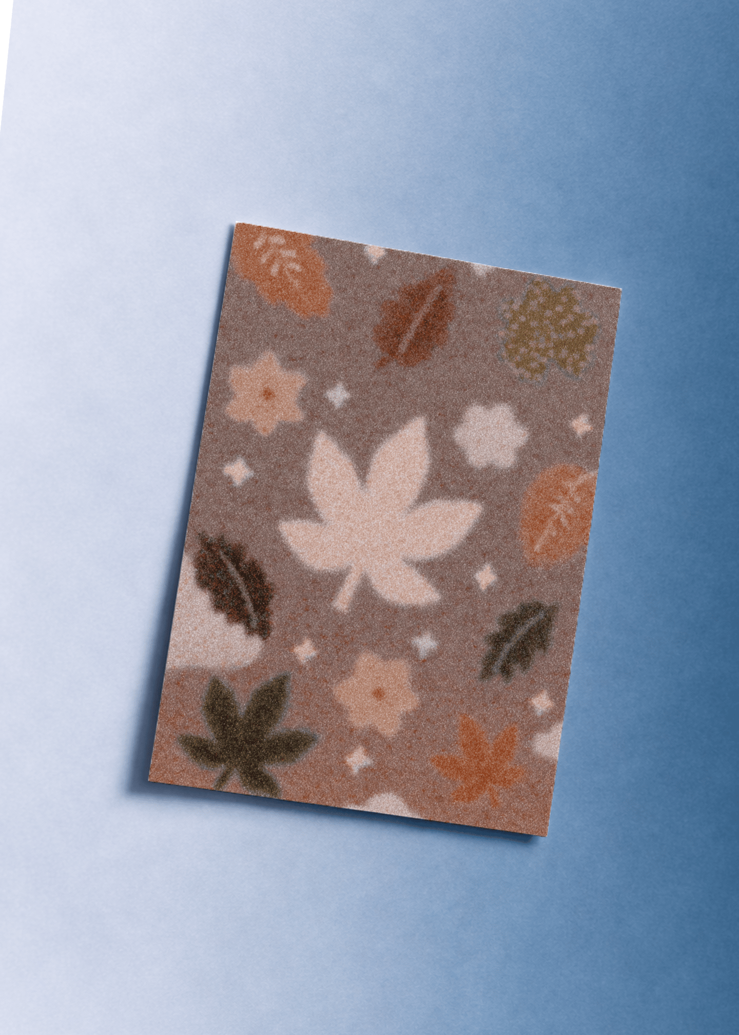 Autumn Leaves Greeting mockup 1