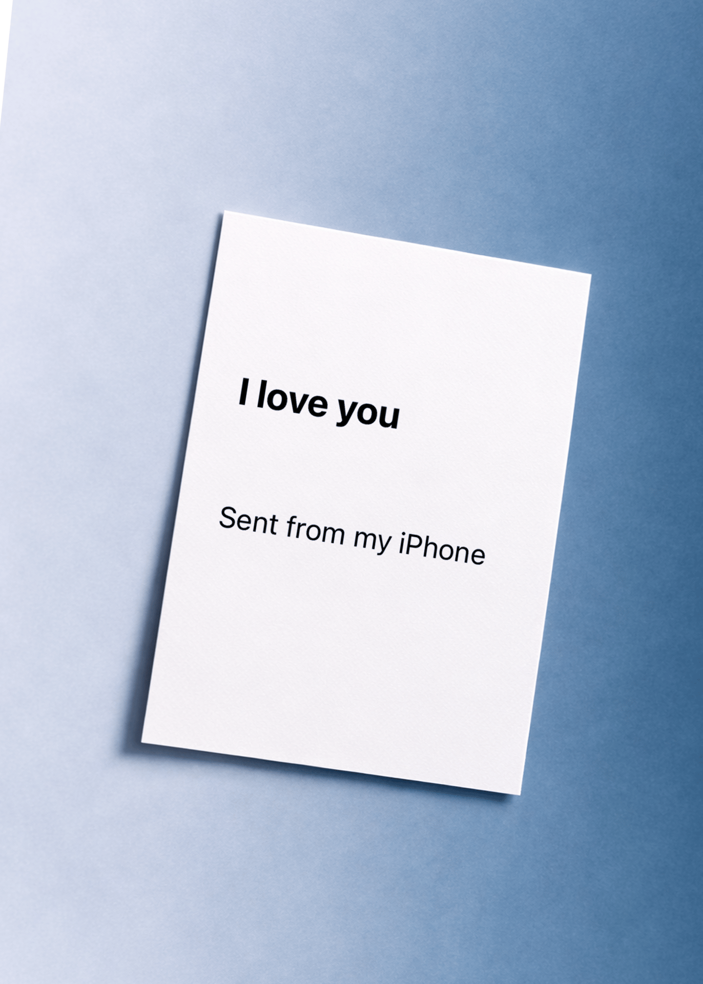 i love you sent from iphonee mockup 1