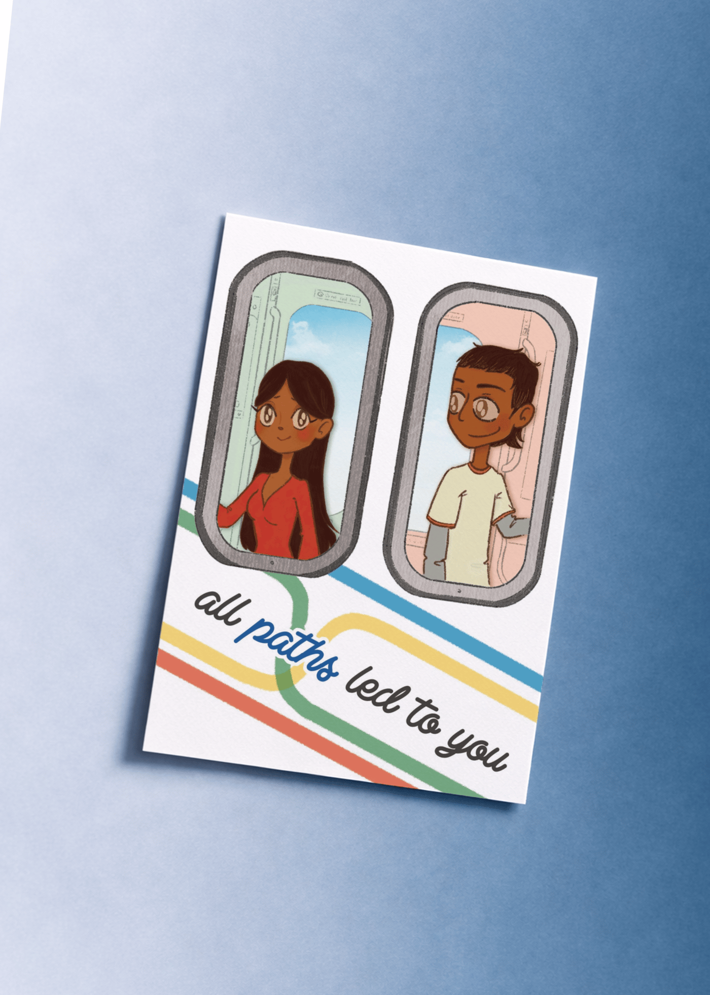 All Paths Led to You Card mockup 1