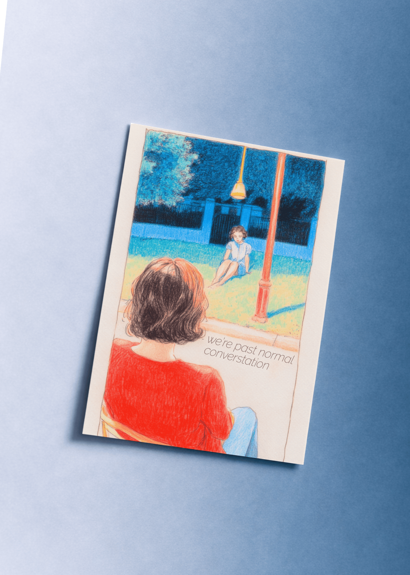 Past Normal Conversation Card mockup 1