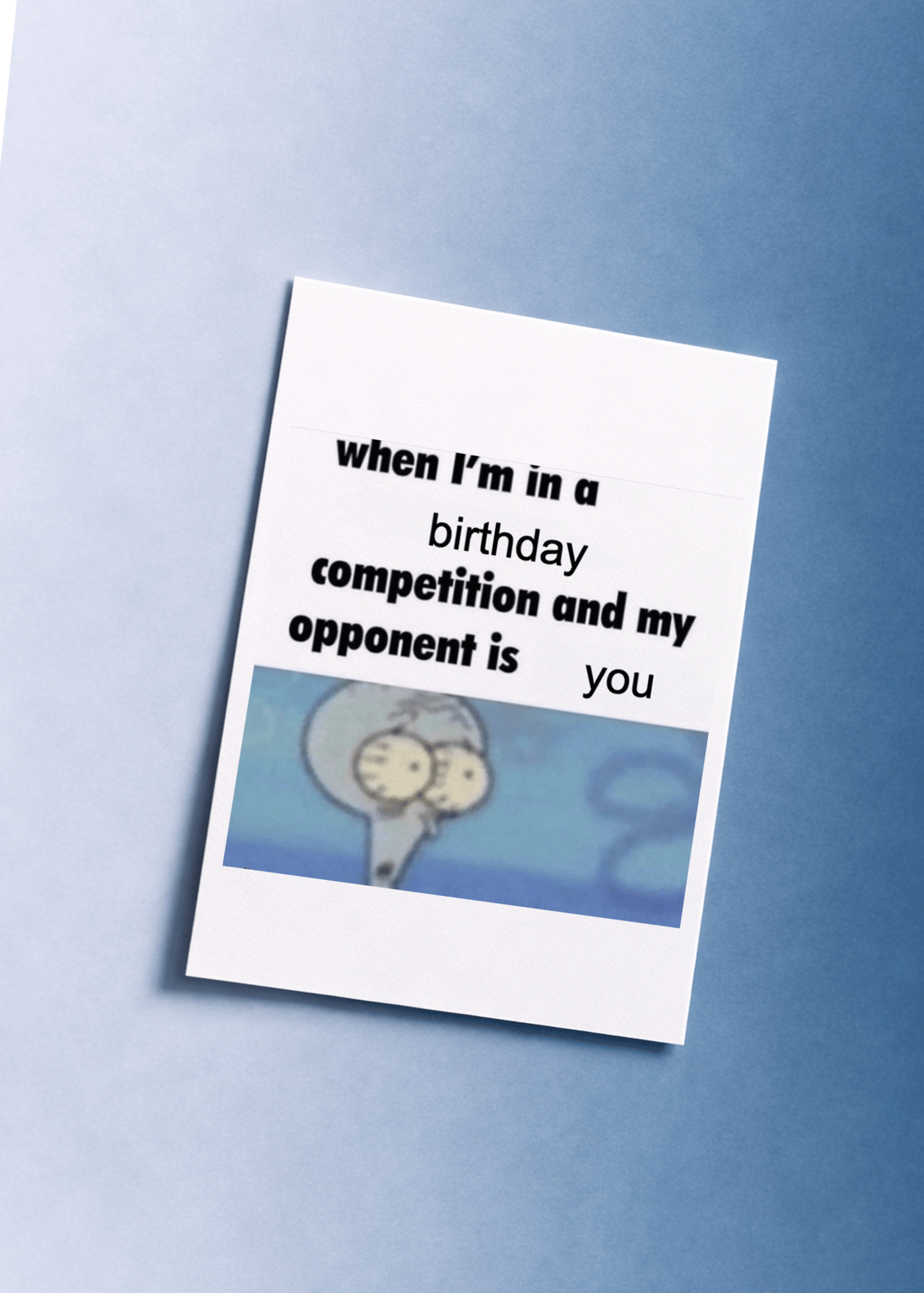 Birthday Competition Opponent Card mockup 1