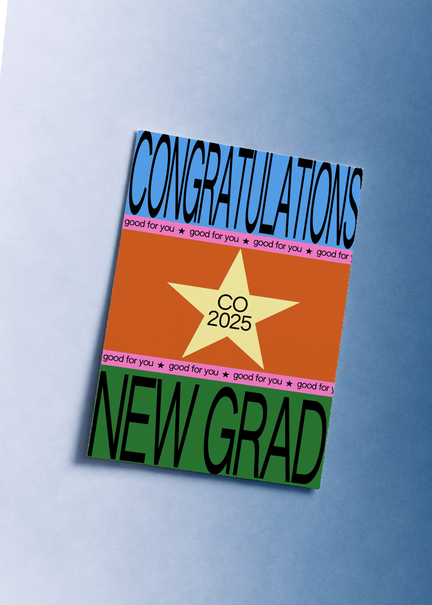Congrats, New Grad! Class of 2025 mockup 1