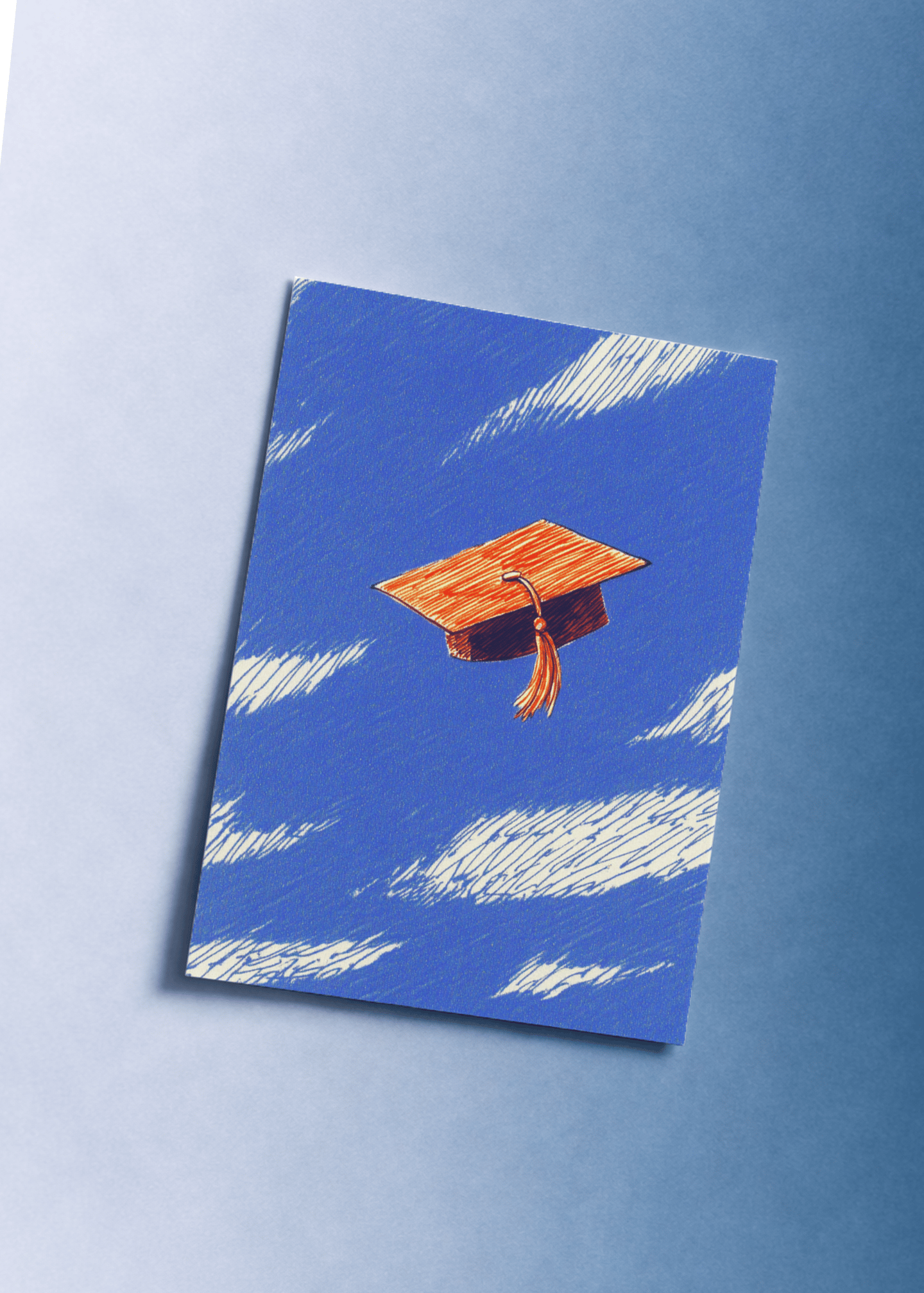 Tossed to the Wind Graduation Card mockup 1