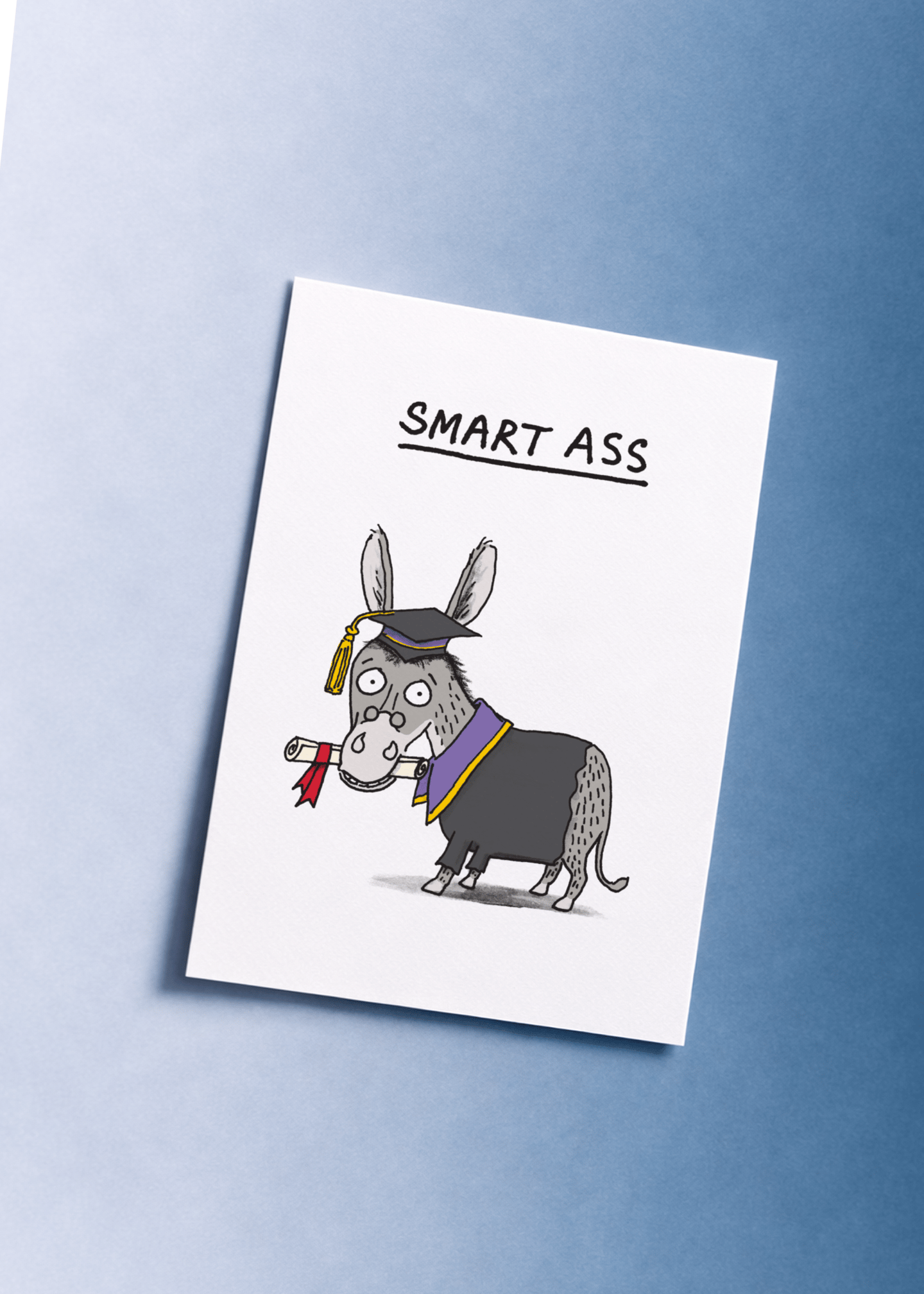 Smart Ass Graduation Card mockup 1