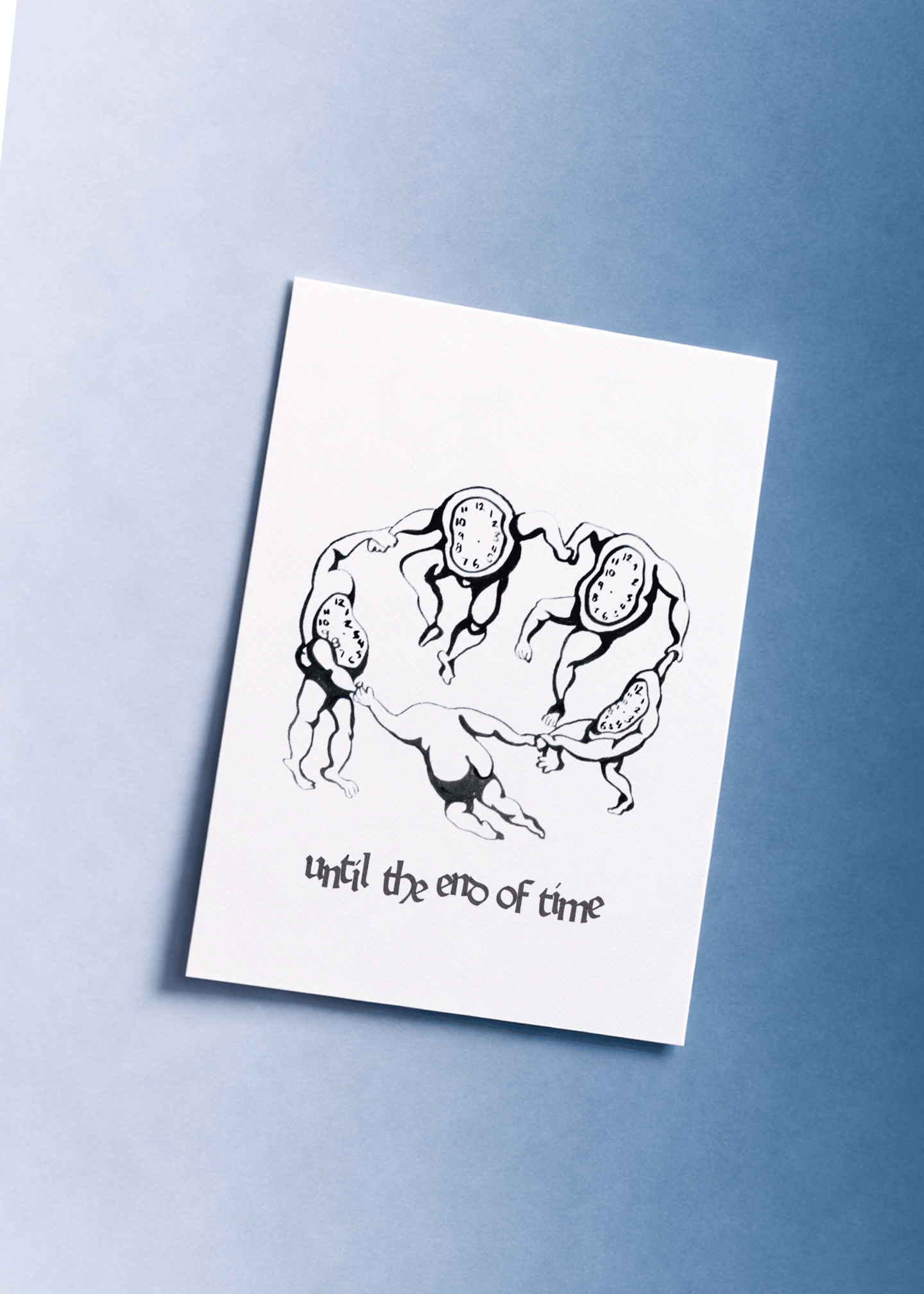 Until the End of Time Card mockup 1