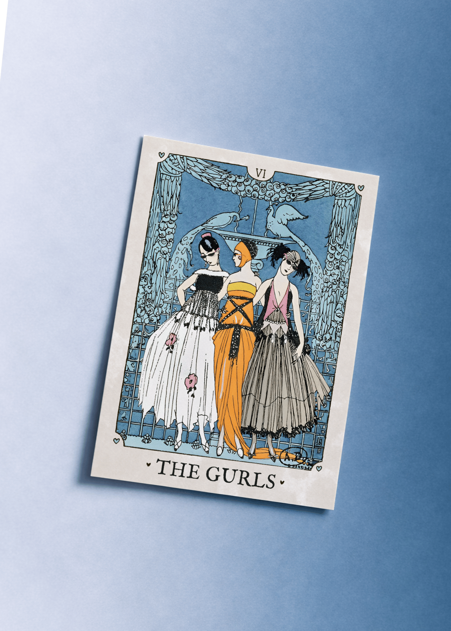 The Gurls Tarot Card mockup 1