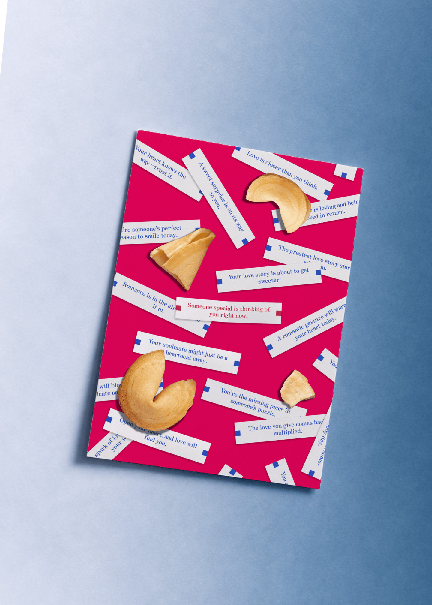 Fortune Cookie Love Notes Card mockup 1