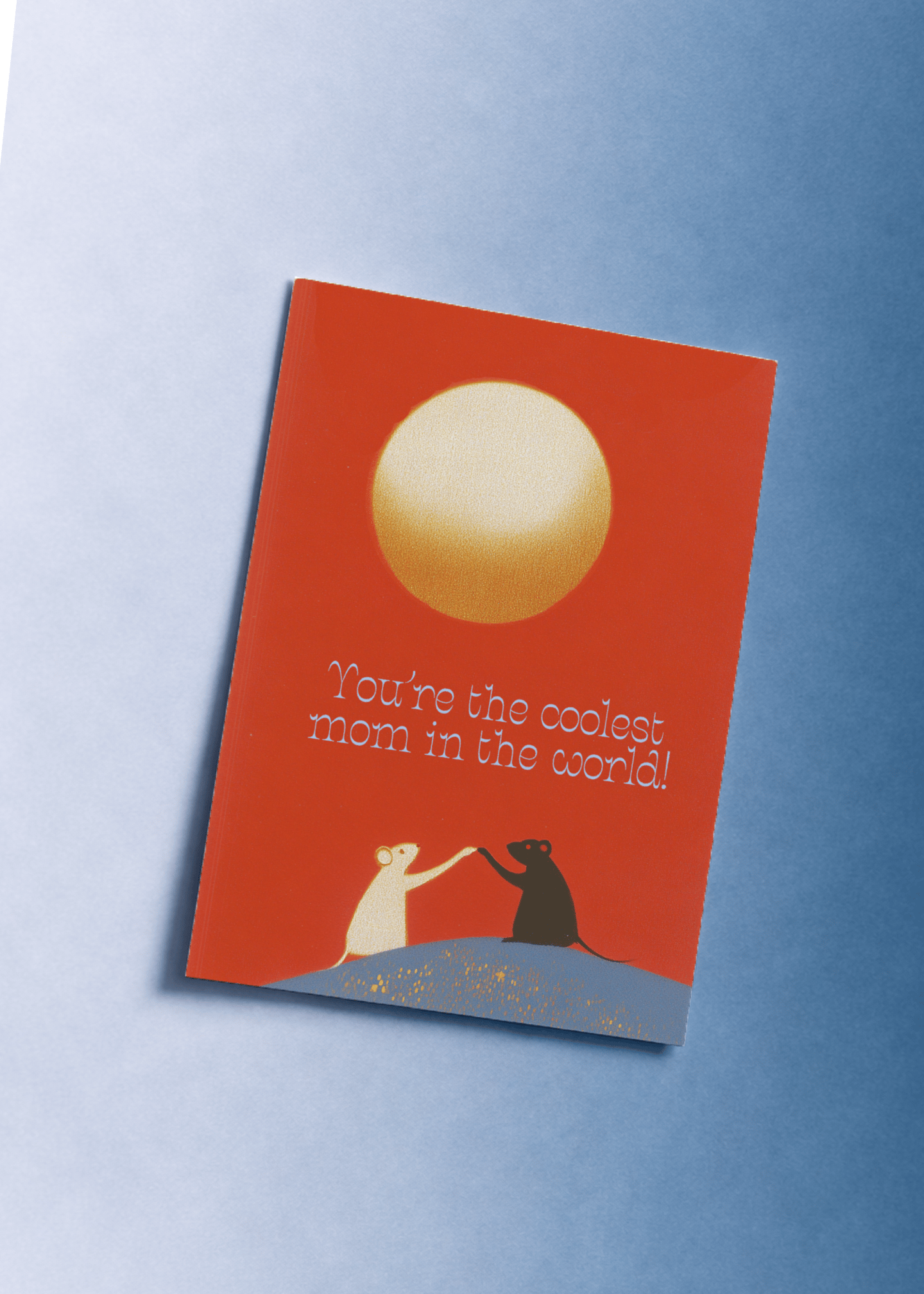 You're the Coolest Mom in the World Card mockup 1