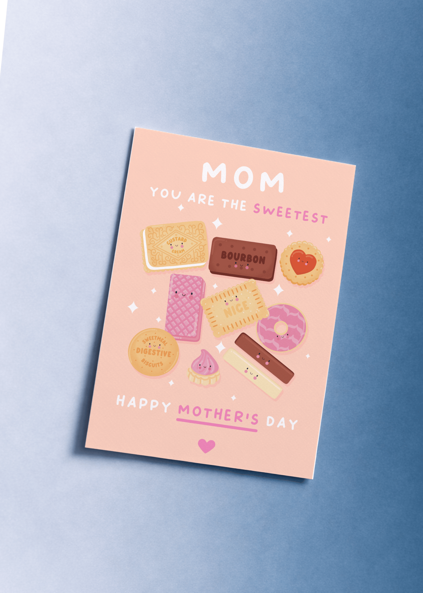 Sweetest Mom Biscuit Card mockup 1