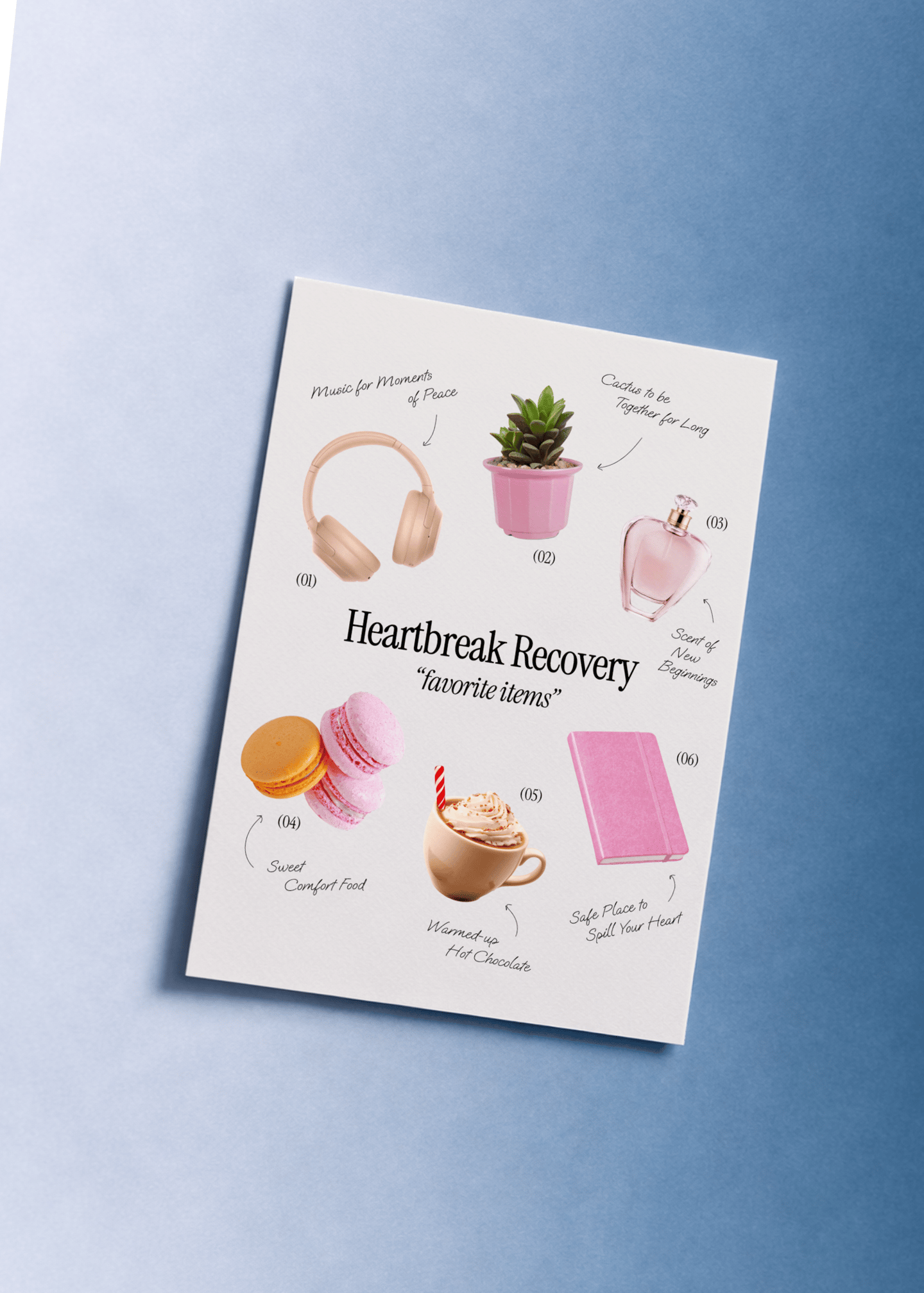 Heartbreak Recovery Card mockup 1