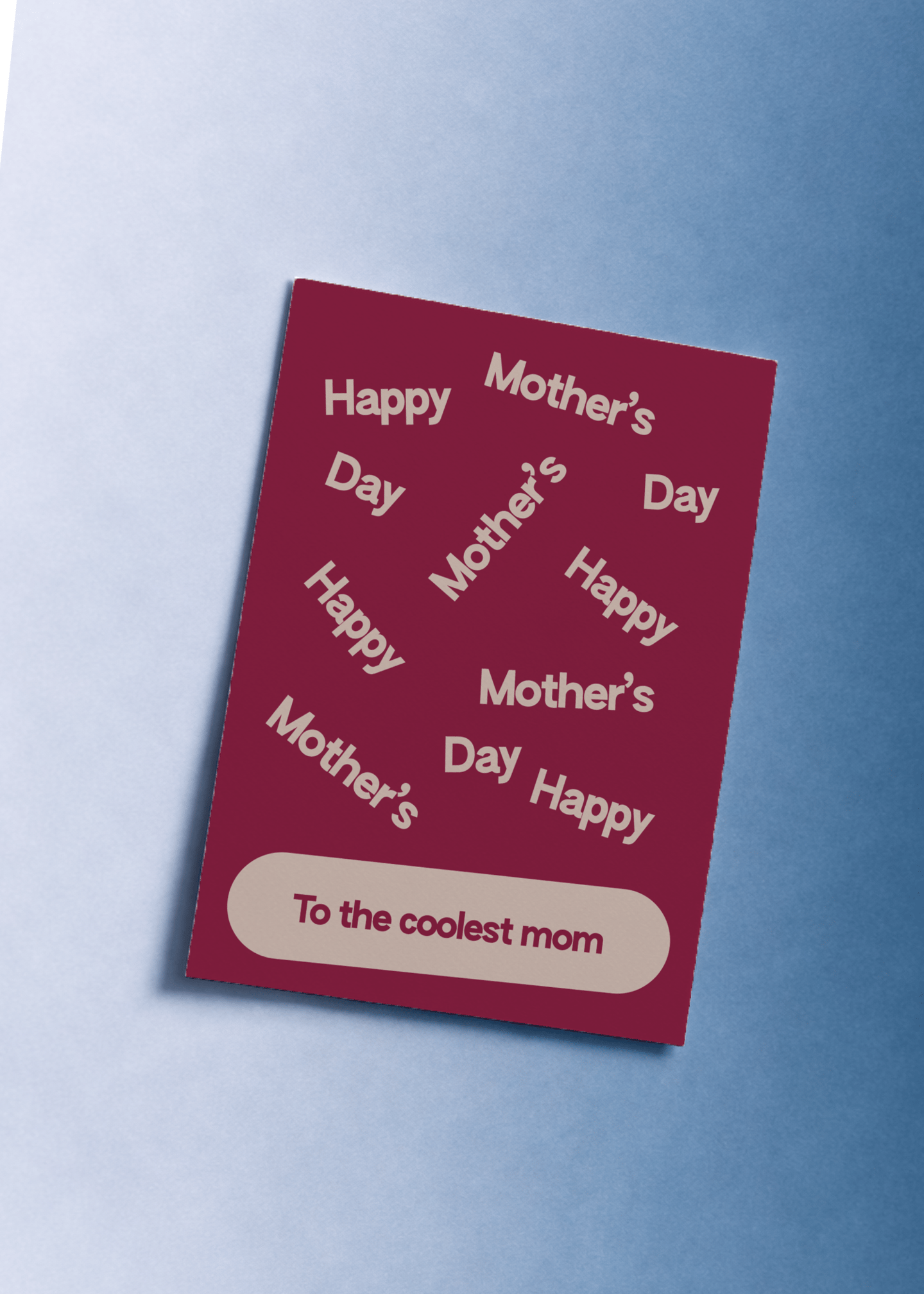 Happy Mother's Day to the Coolest Mom mockup 1