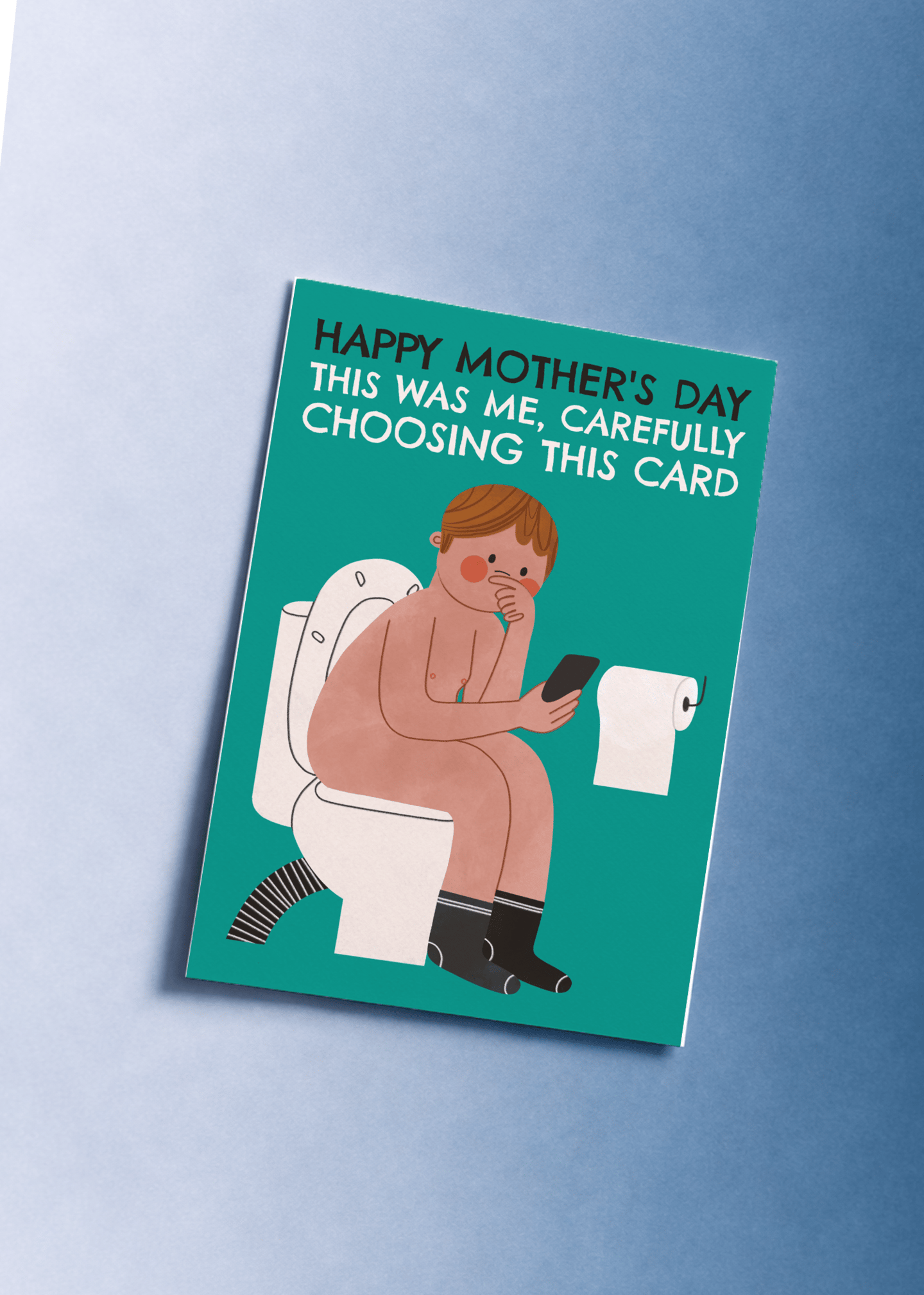 Carefully Chosen Mother's Day Card mockup 1