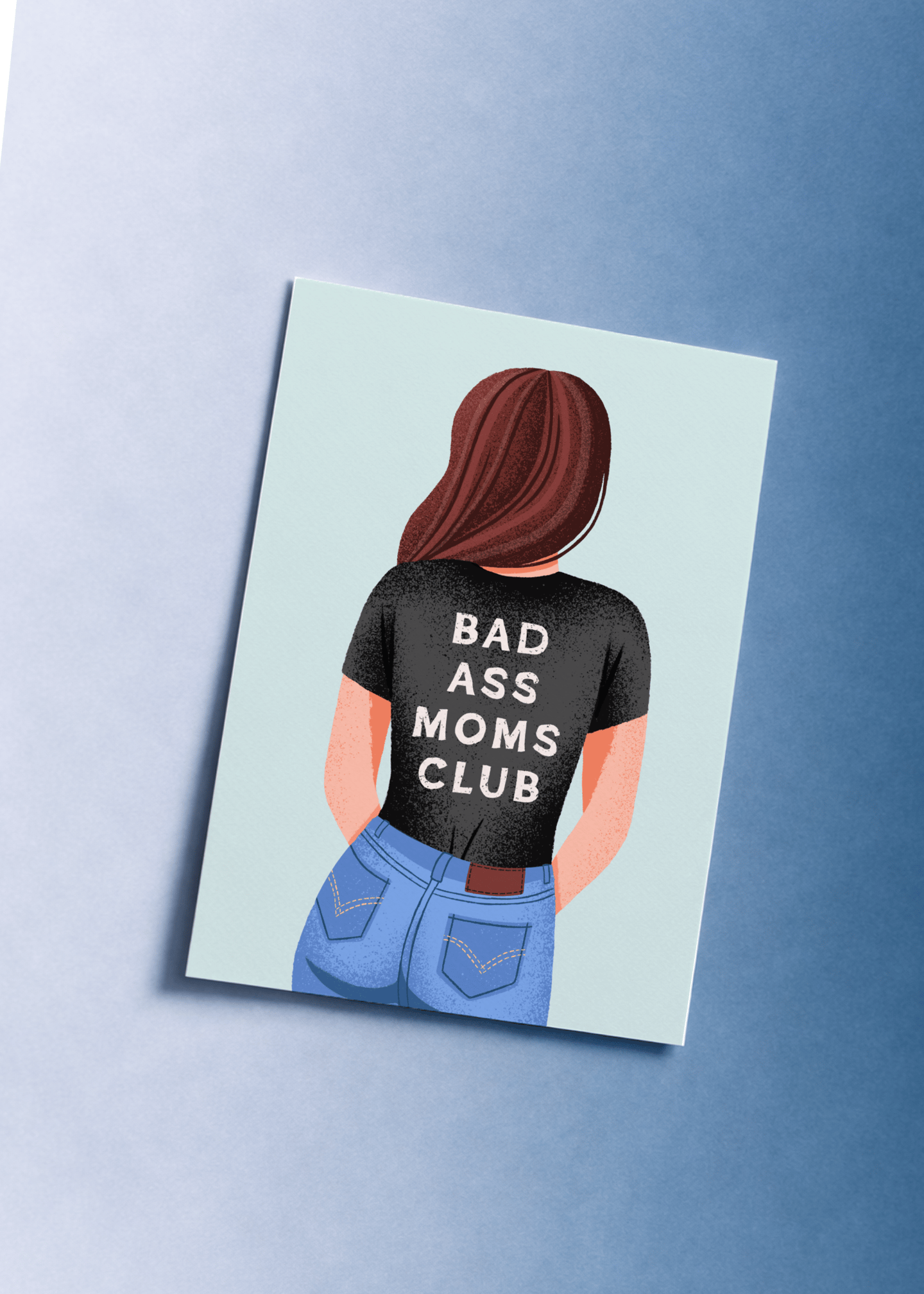 Bad Ass Moms Club Card mockup 1