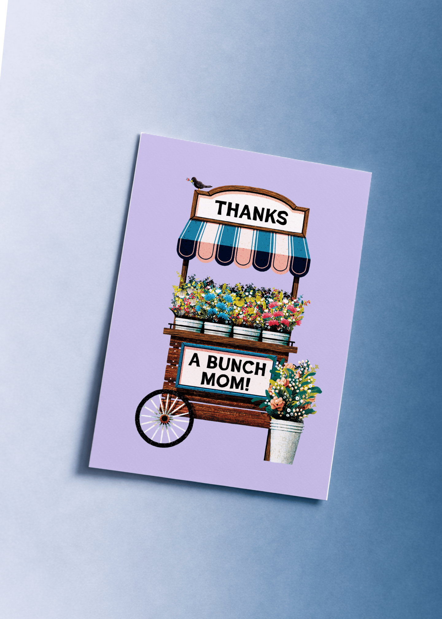 Thanks a Bunch Mom Card mockup 1