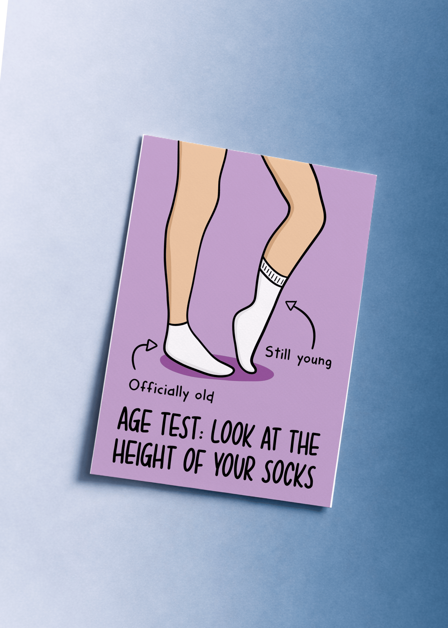 Age Test Socks mockup 1