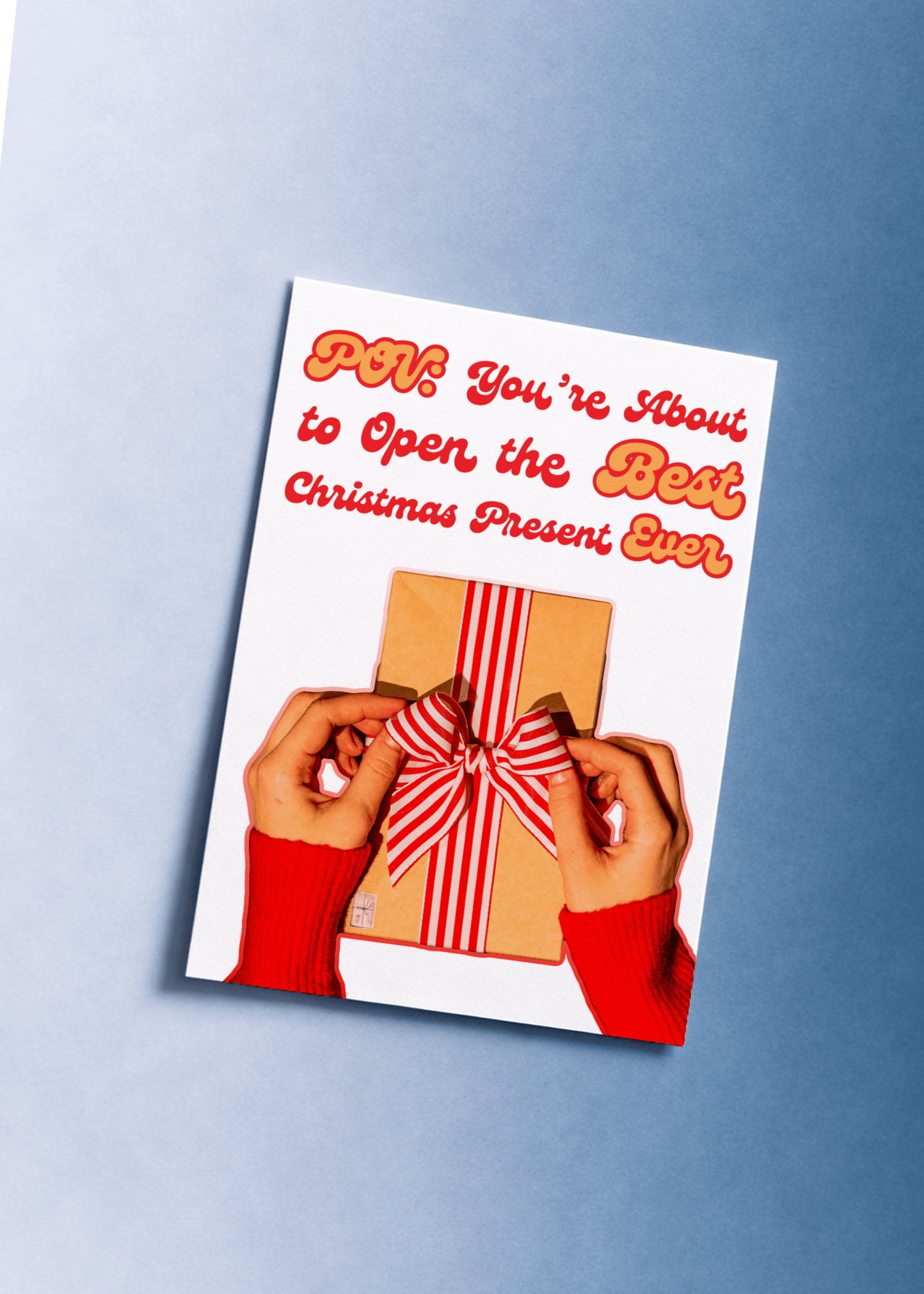 Best Christmas Present mockup 1