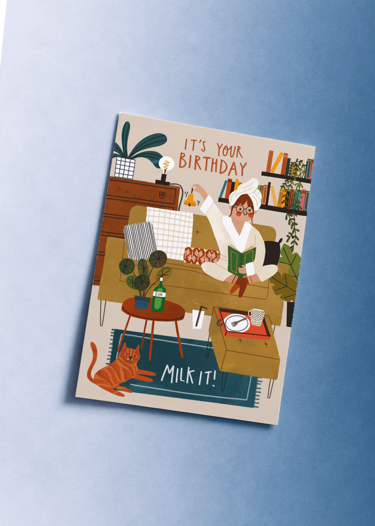 It’s Your Birthday Milk It Card mockup 1