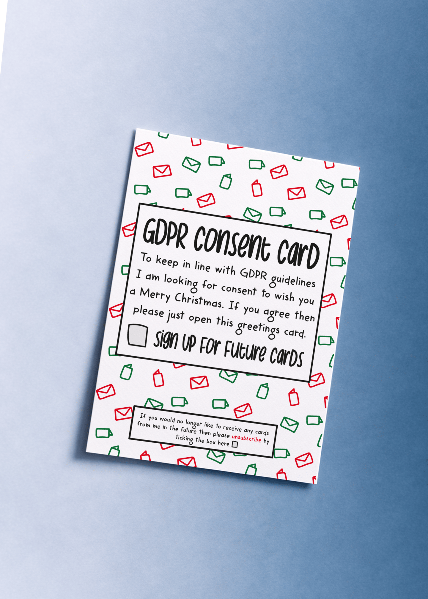 GDPR Consent Christmas mockup 1