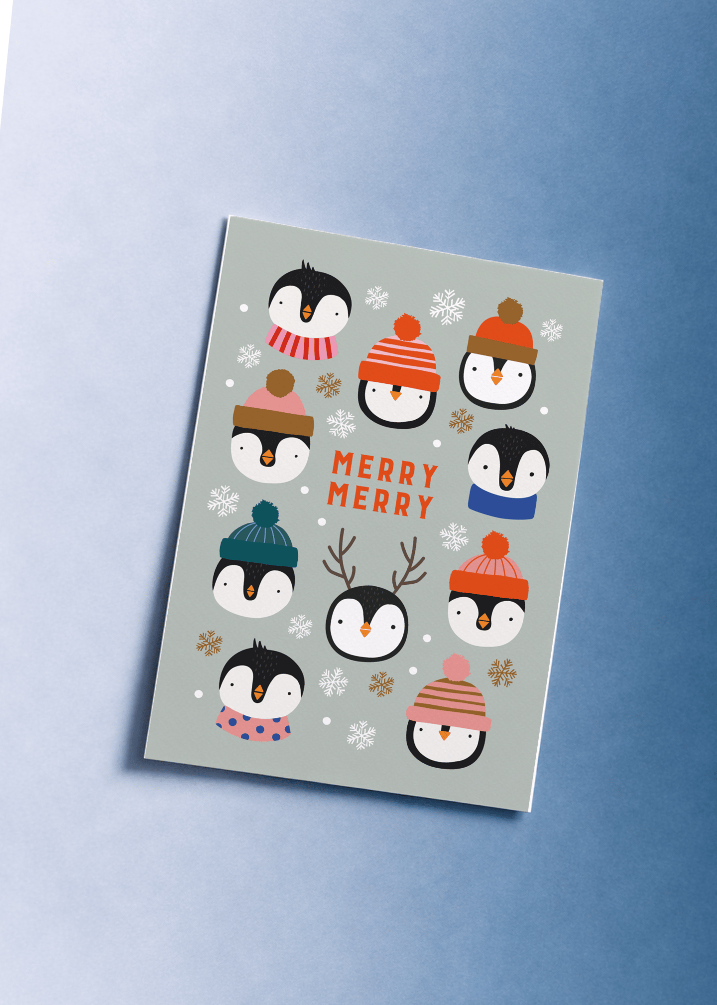 Merry Merry Penguin mockup 1