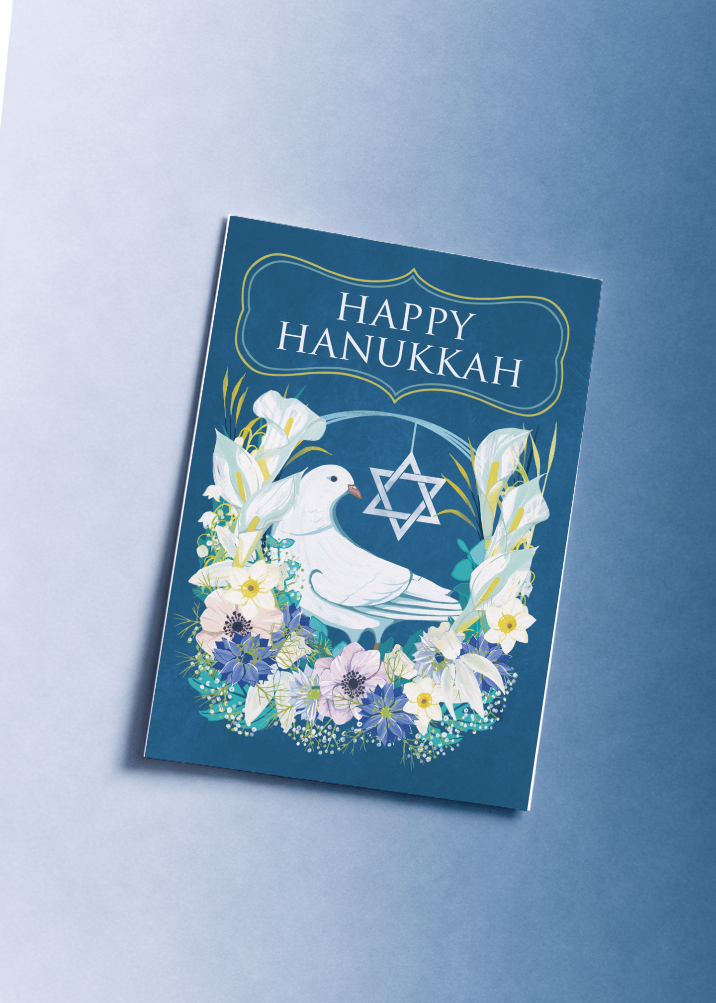 Peaceful Dove Hanukkah mockup 1