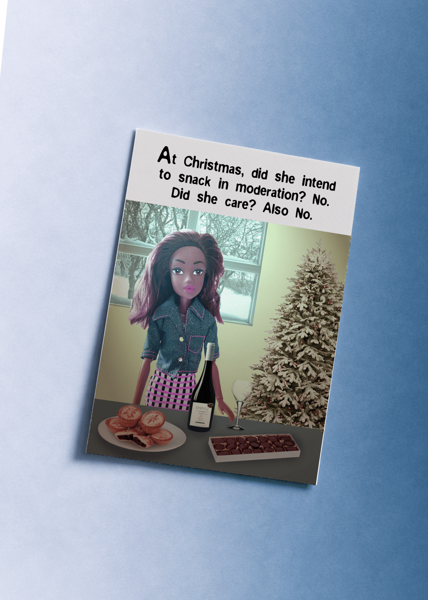 Festive Snacking Humor mockup 1
