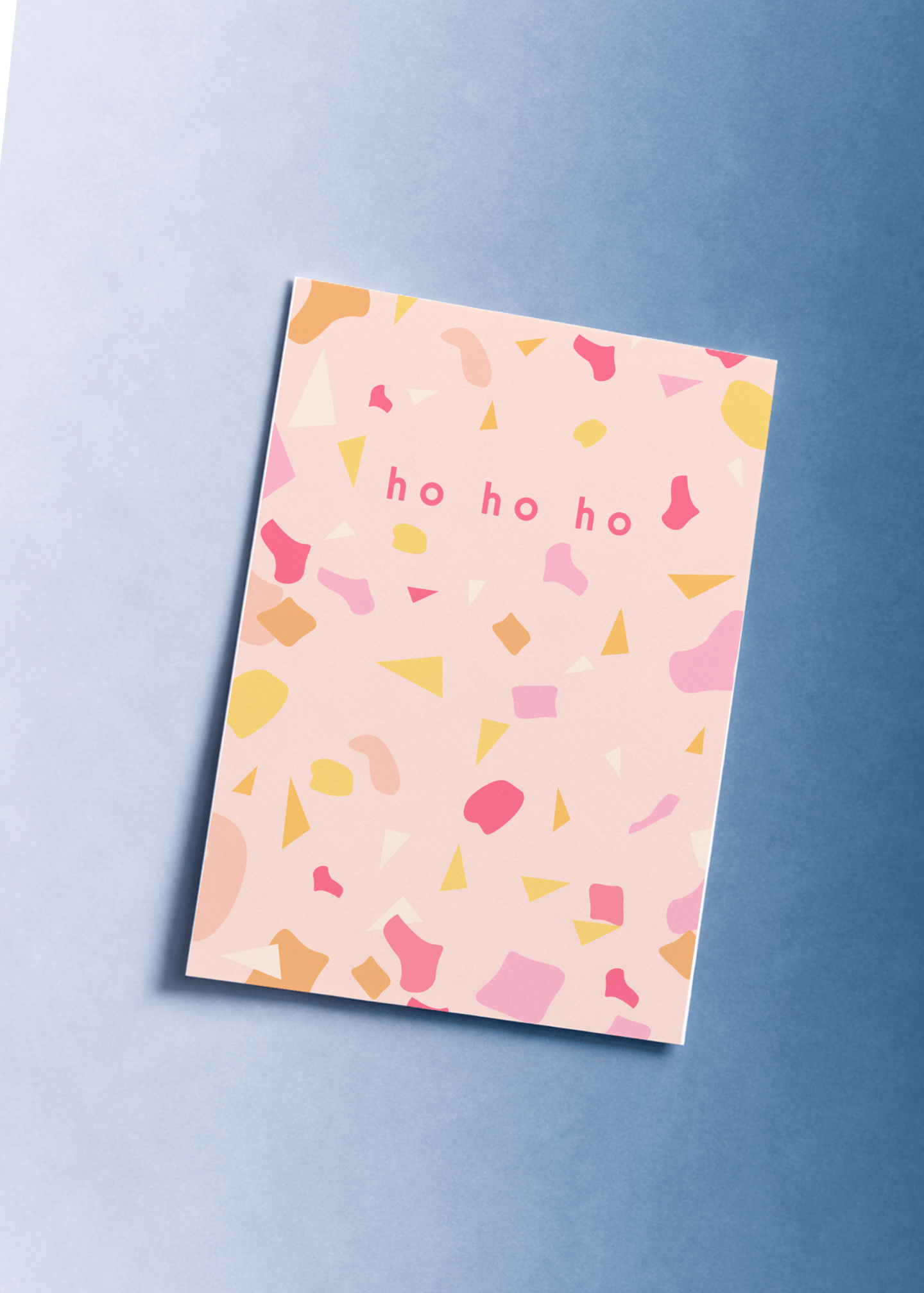 Ho Ho Ho Abstract mockup 1