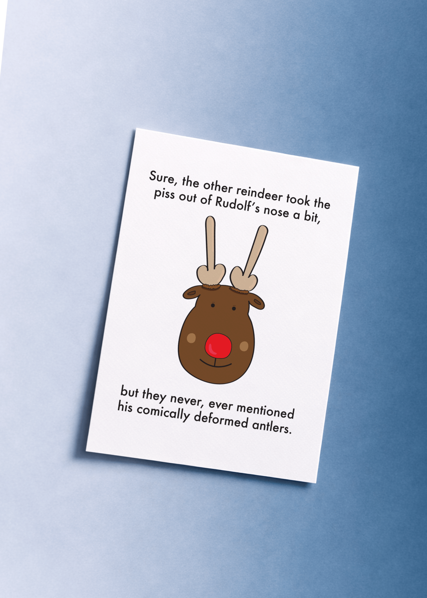 Rudolf's Antlers Christmas mockup 1