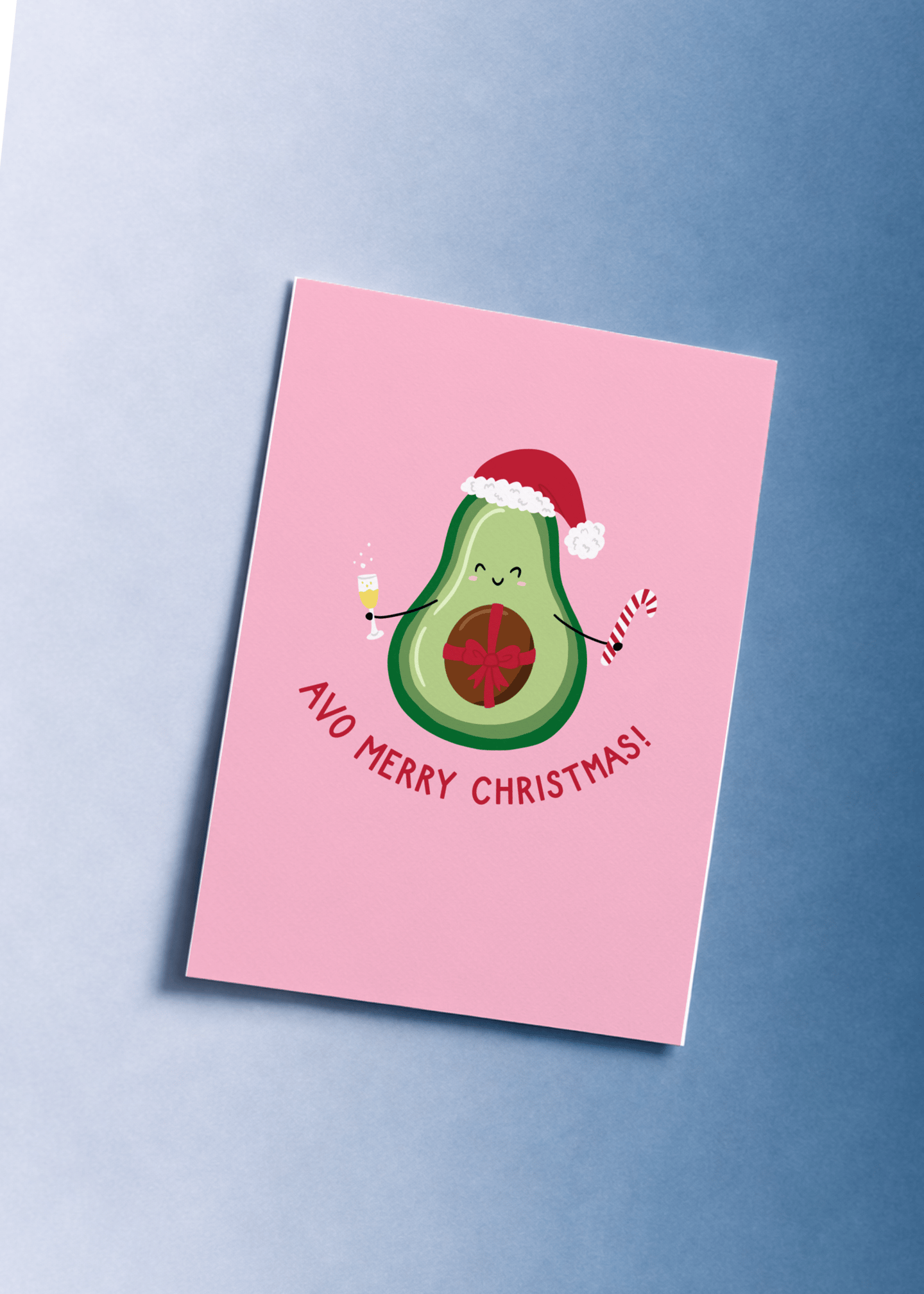 Avocado Christmas Joy mockup 1