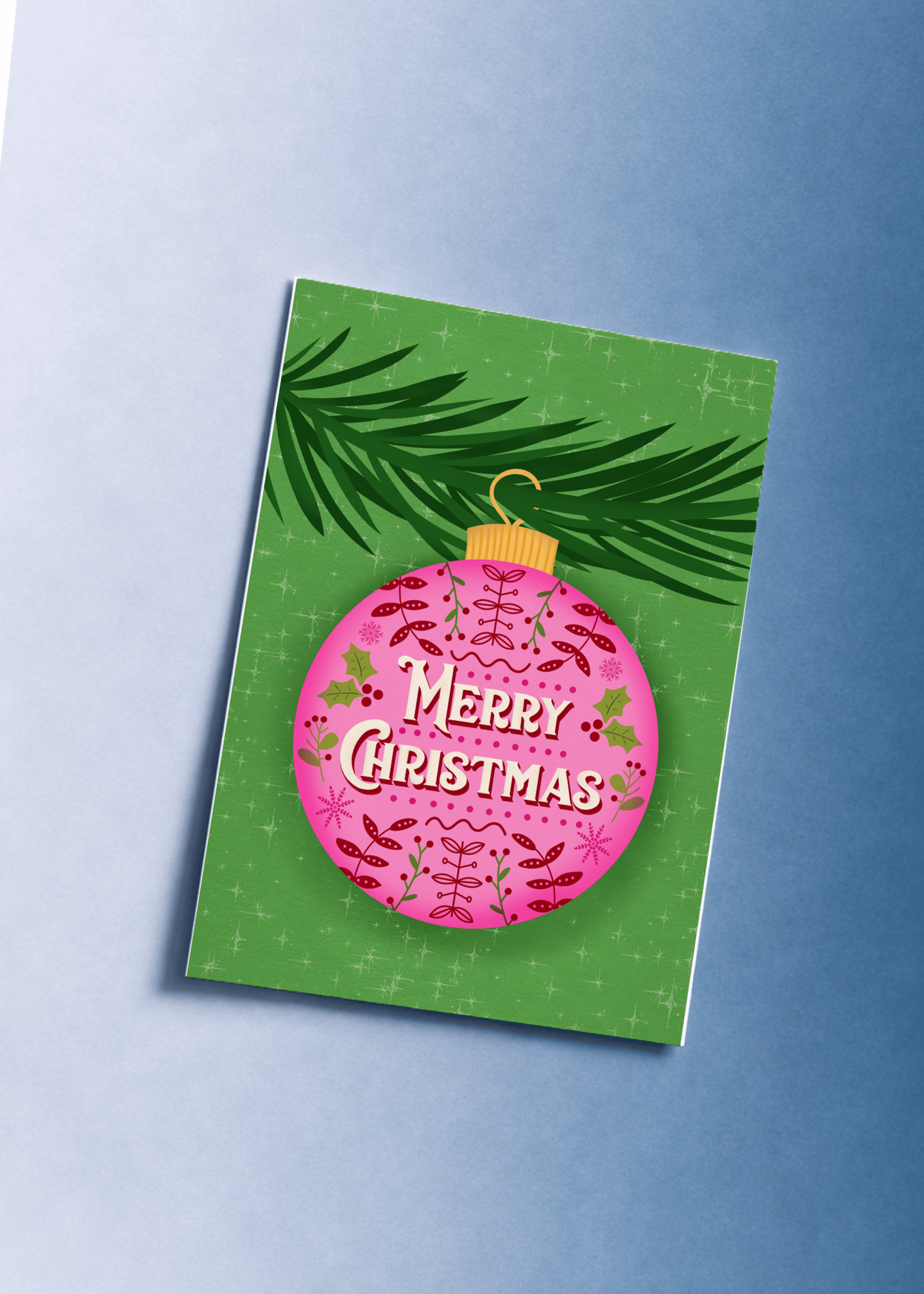 Festive Ornament Greetings mockup 1