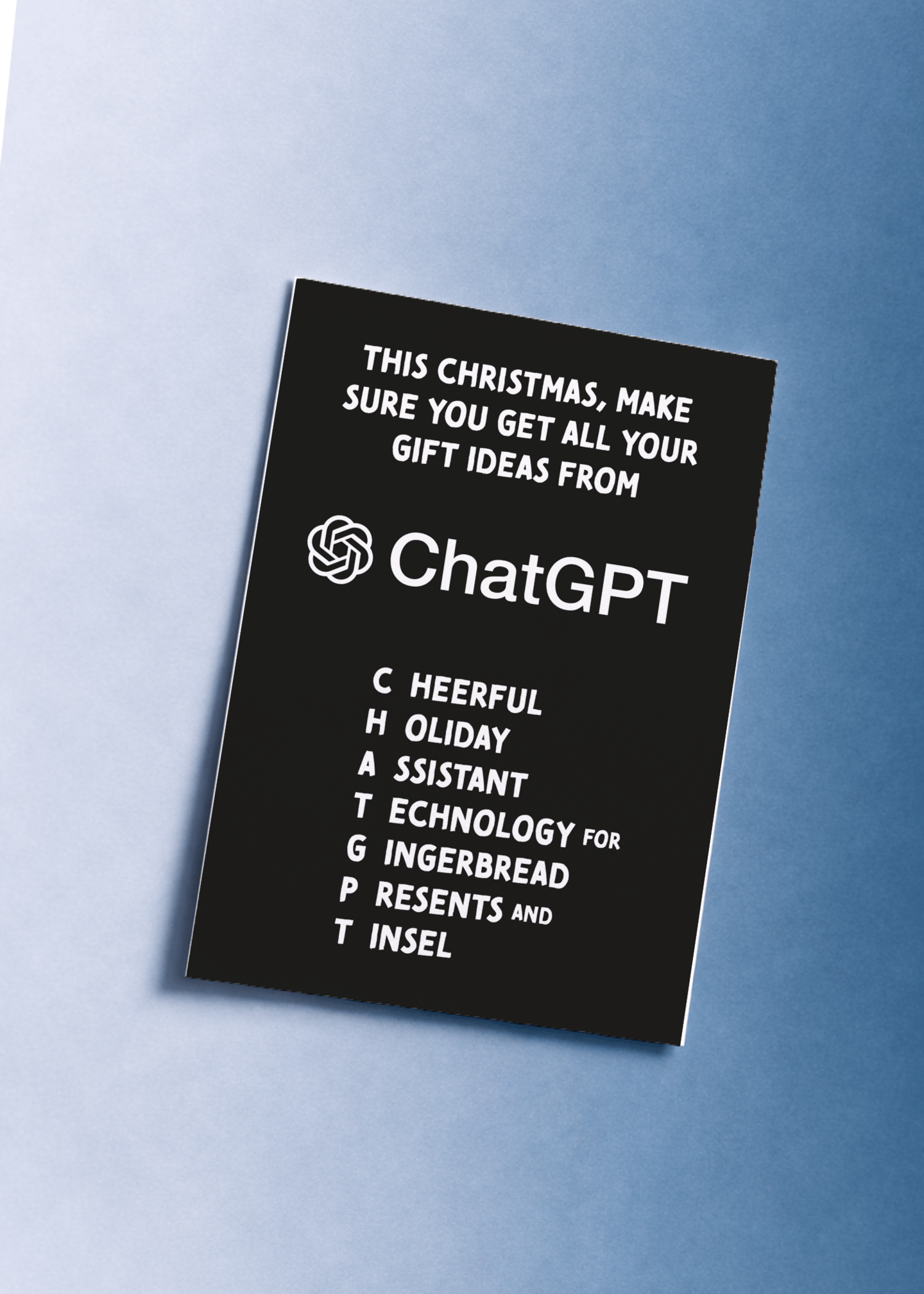 ChatGPT Christmas Gift Helper mockup 1