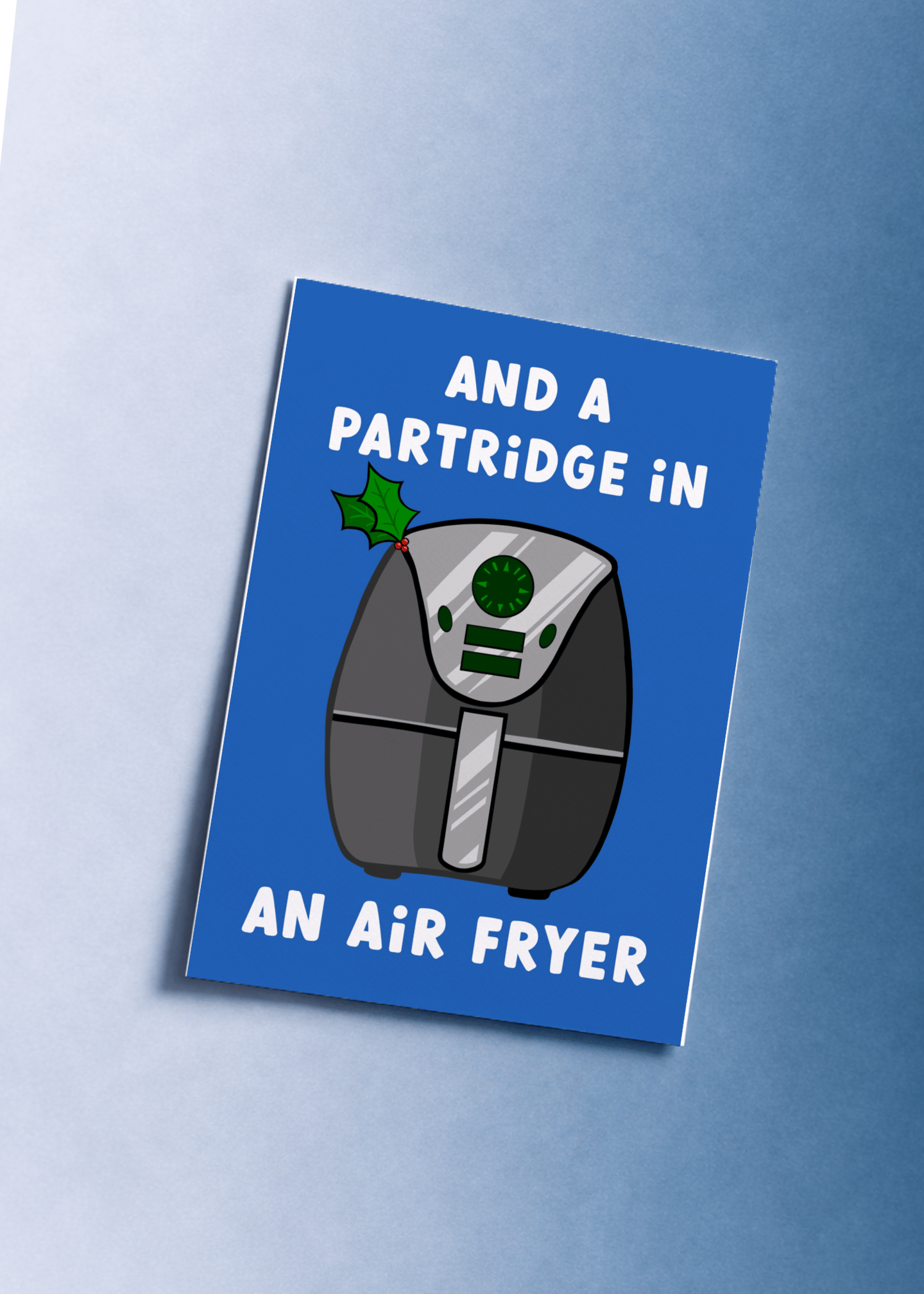 And a Partridge in an Air Fryer mockup 1
