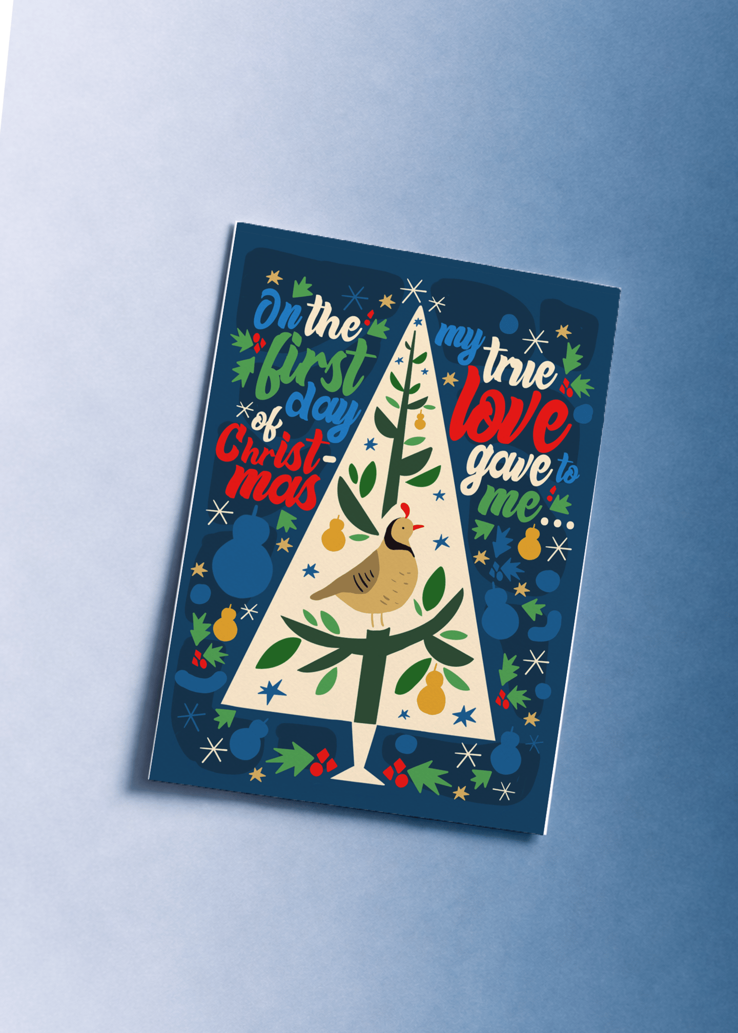 On the First Day of Christmas mockup 1